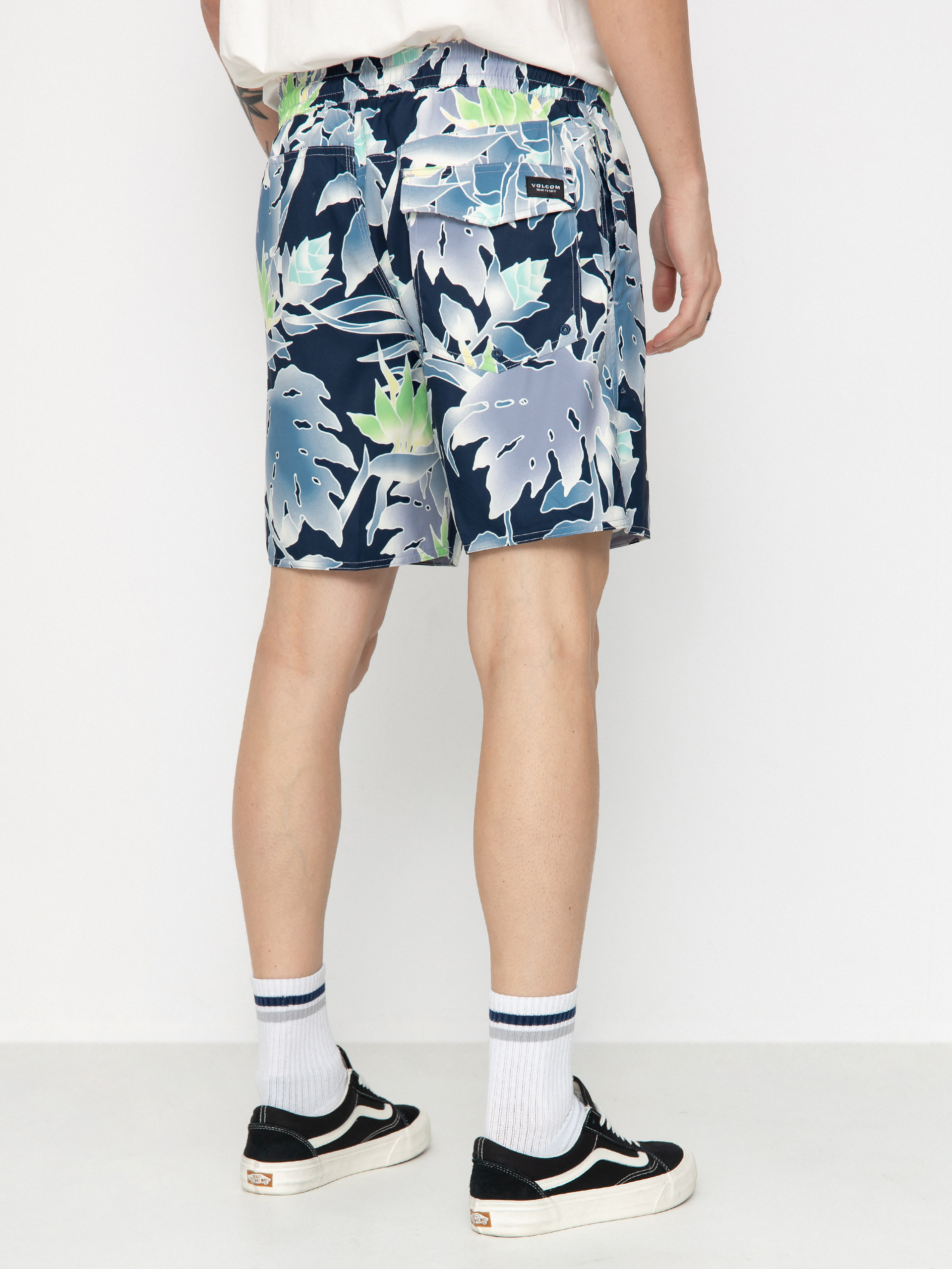 Volcom Shorts Lido Print 17 (navy)