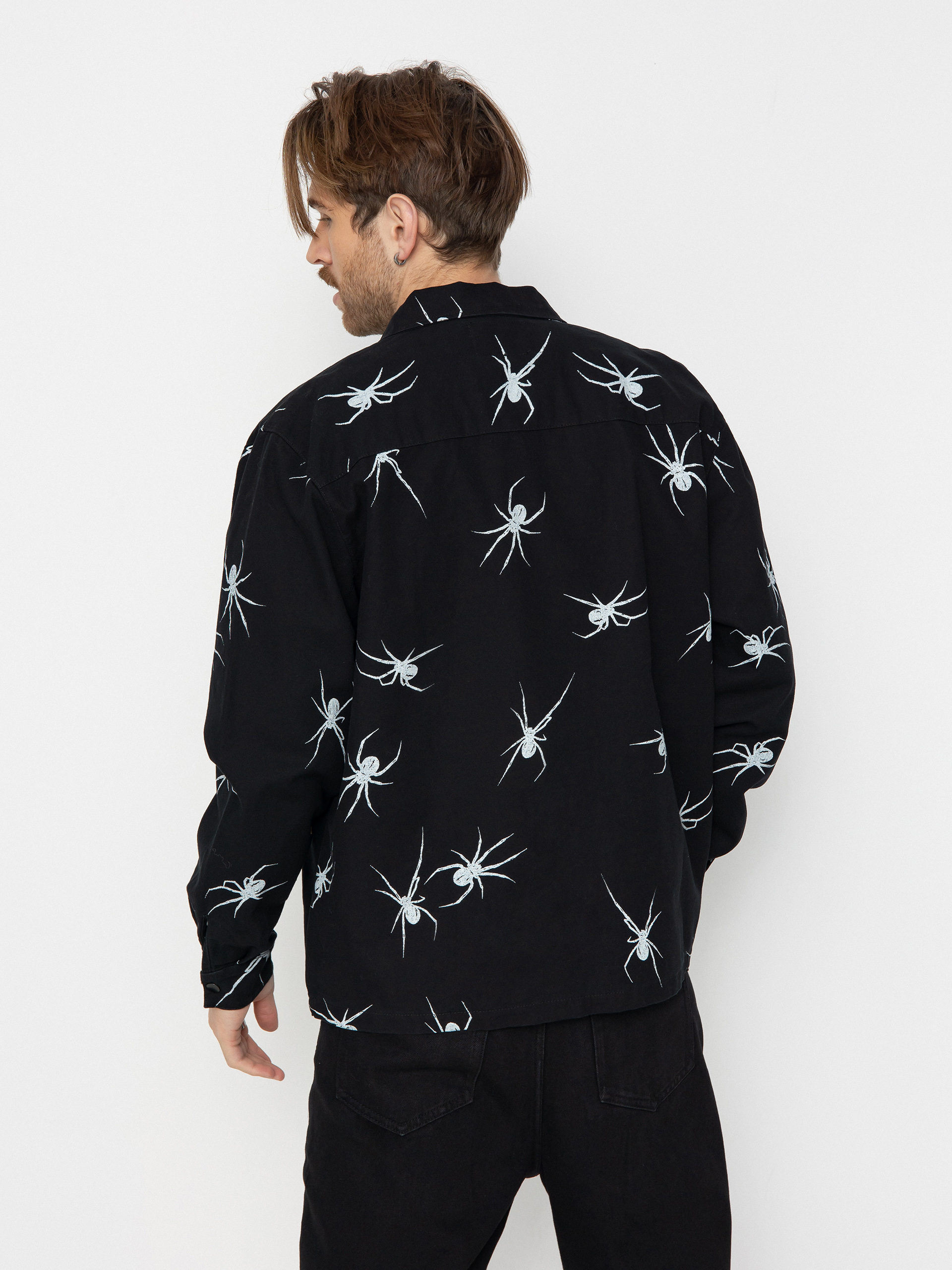 Wasted Paris Over Shirt Zip Sick Jacket (black)
