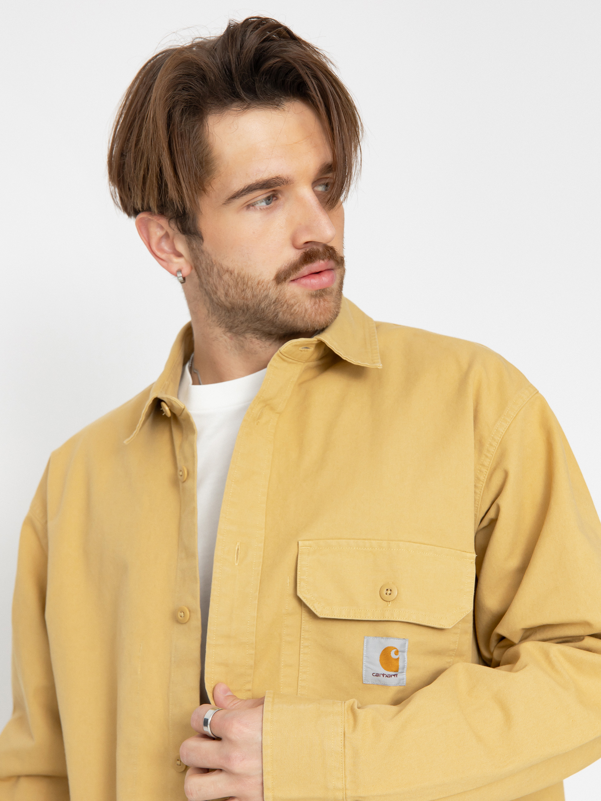 Carhartt WIP Reno Shirt - brown (bourbon)