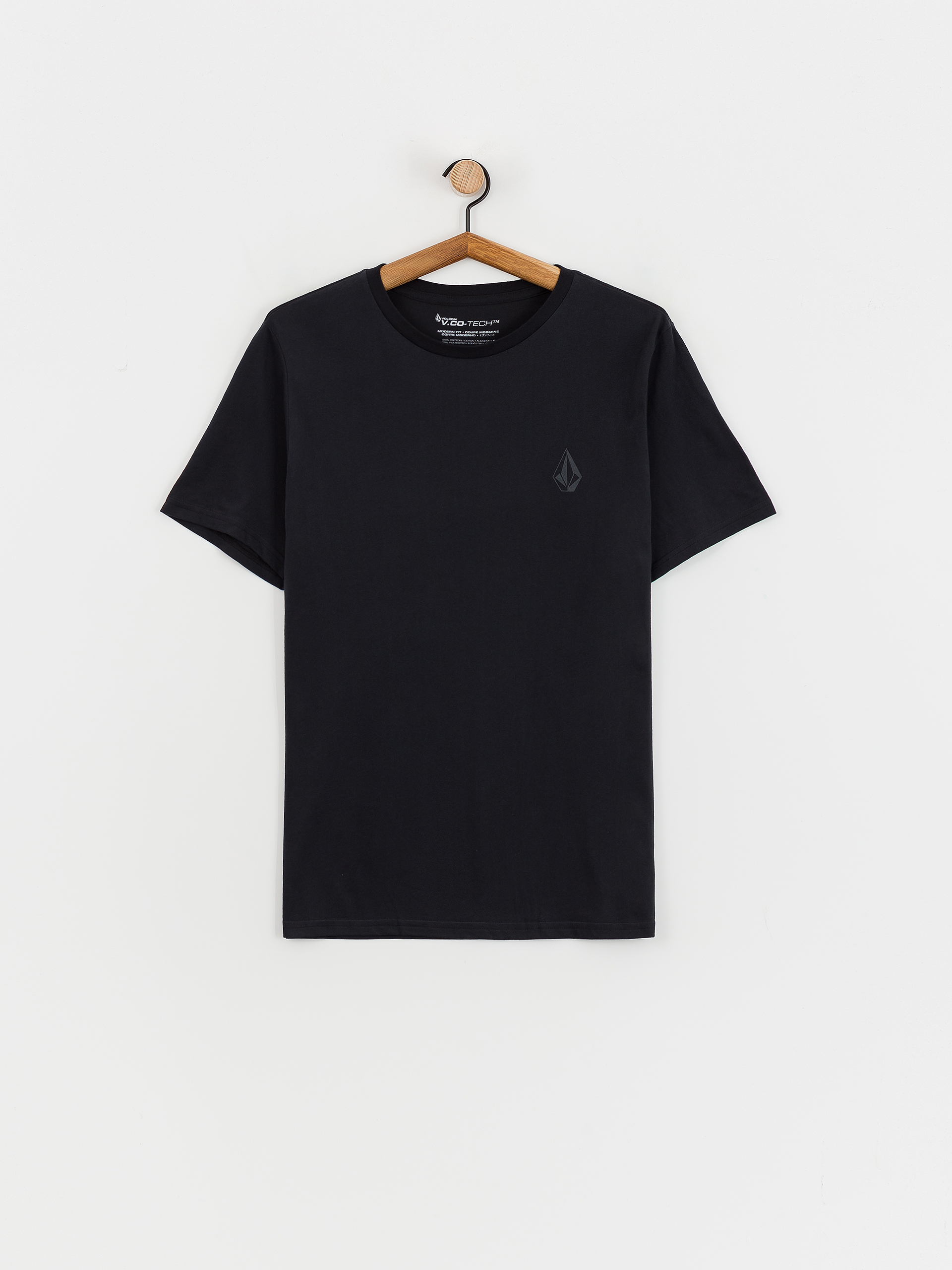 Stussy Pig. Dyed Inside Out Crew T-shirt - black (faded black)