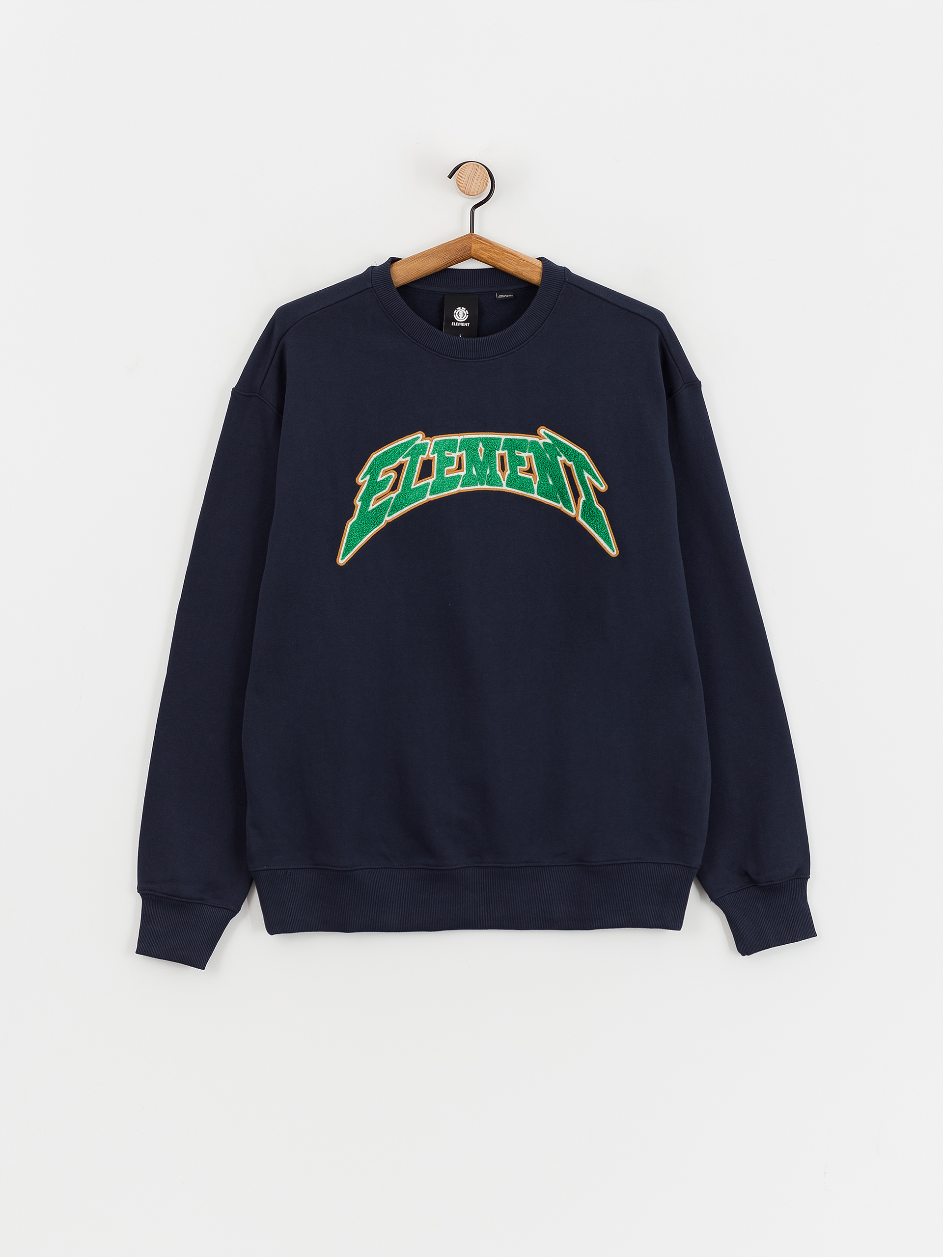 Element Flash Logo Crew Sweatshirt (eclipse navy)