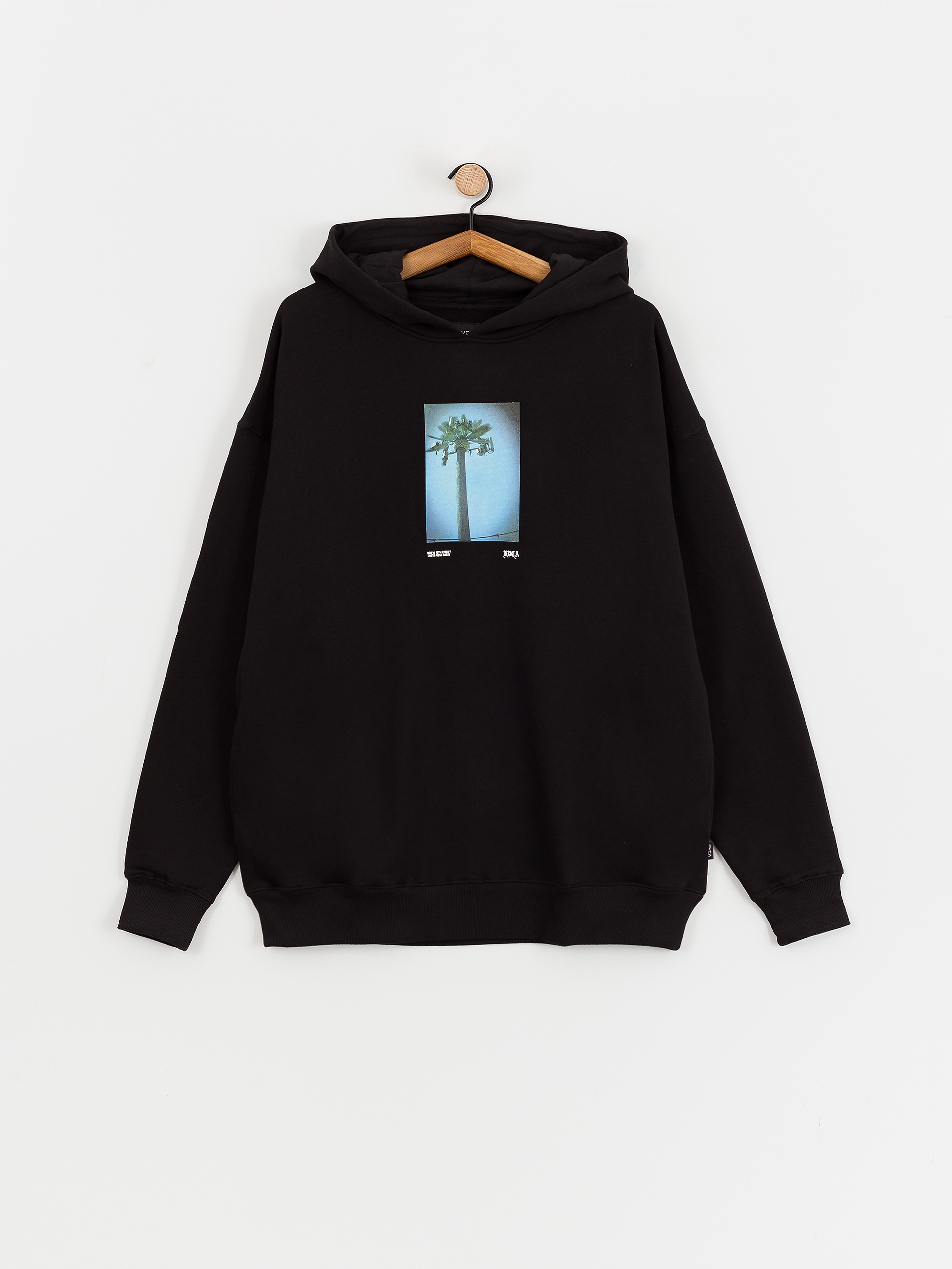 RVCA Palm Tv HD Hoodie (rvca black)