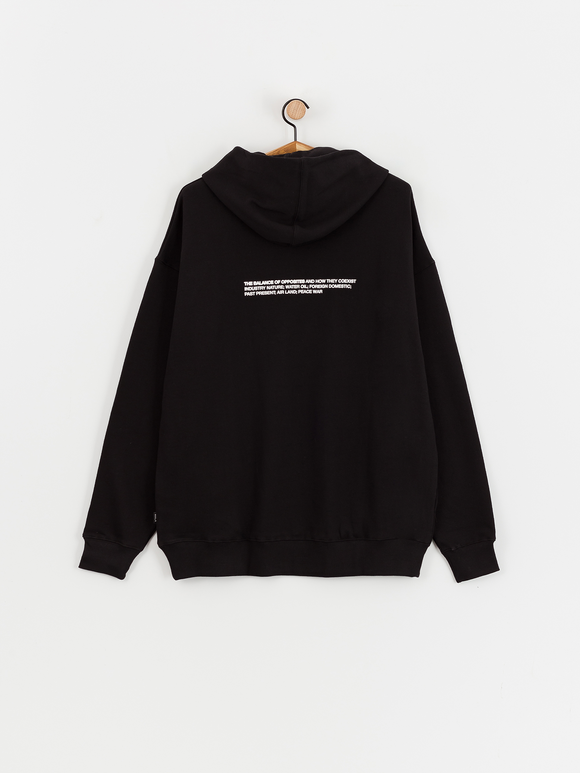 RVCA Palm Tv HD Hoodie (rvca black)