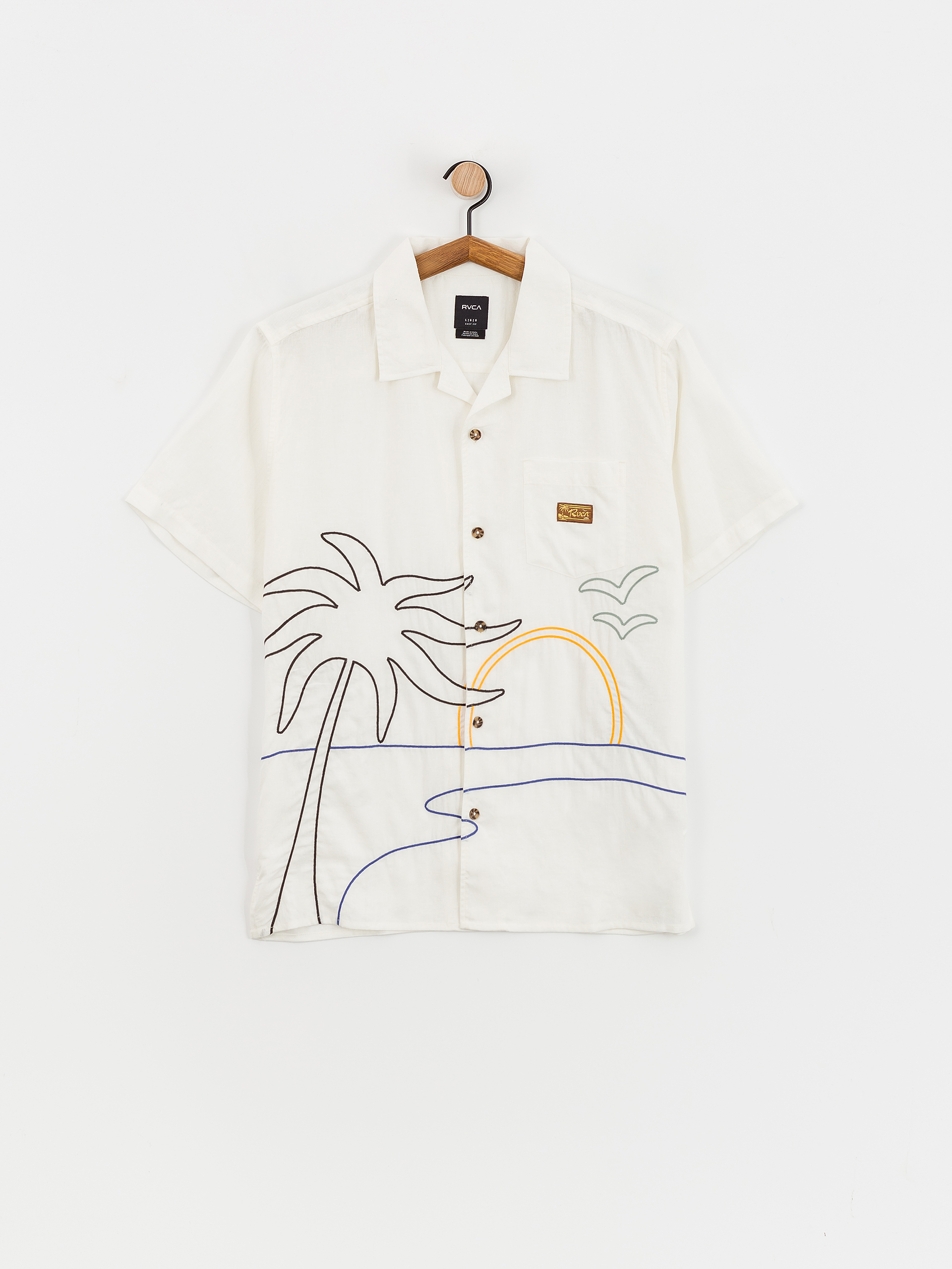 RVCA Crescent Bay Shirt (natural)