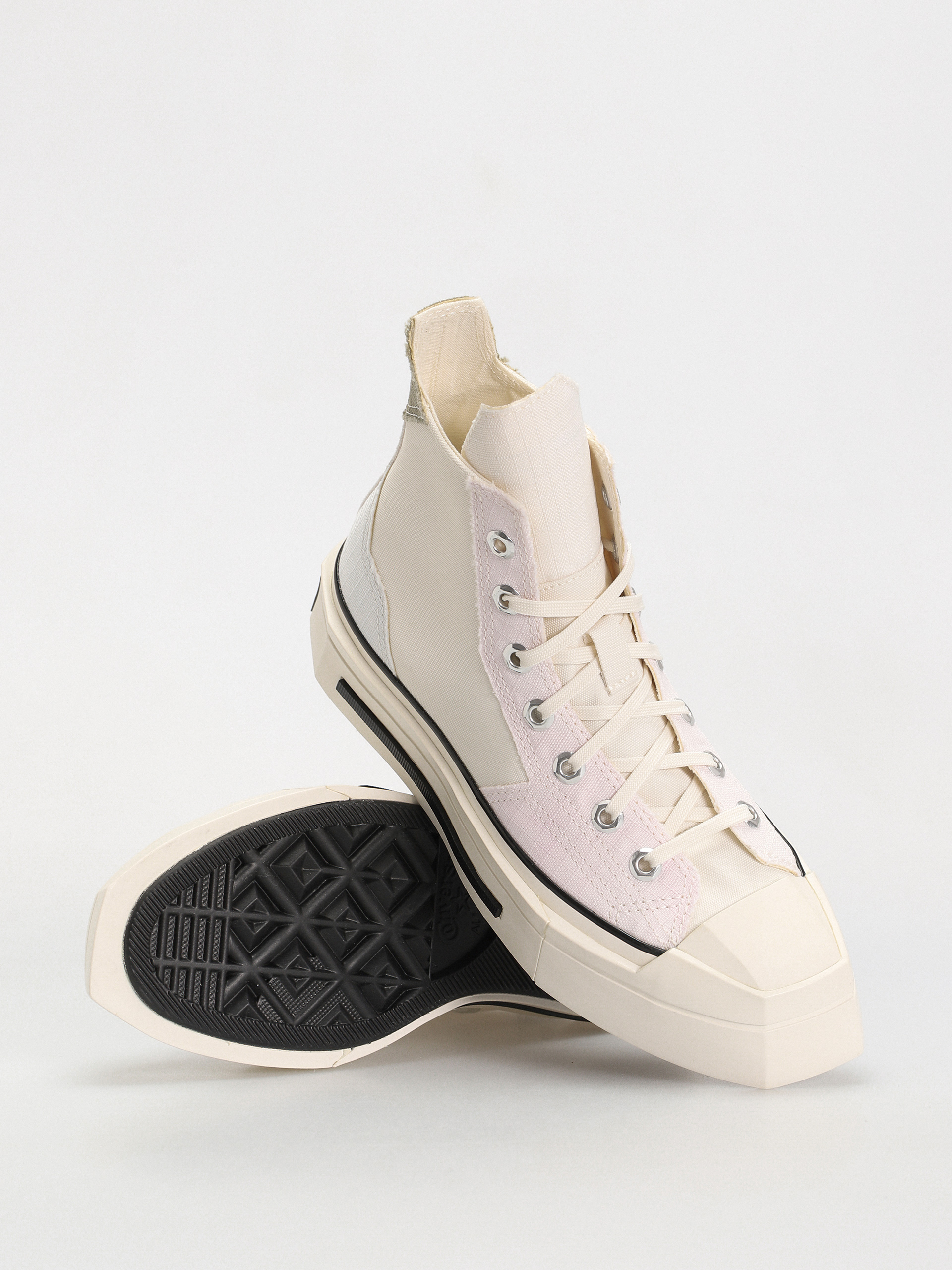 Converse Chuck 70 De Luxe Squared Hi Chucks - white (lilac)