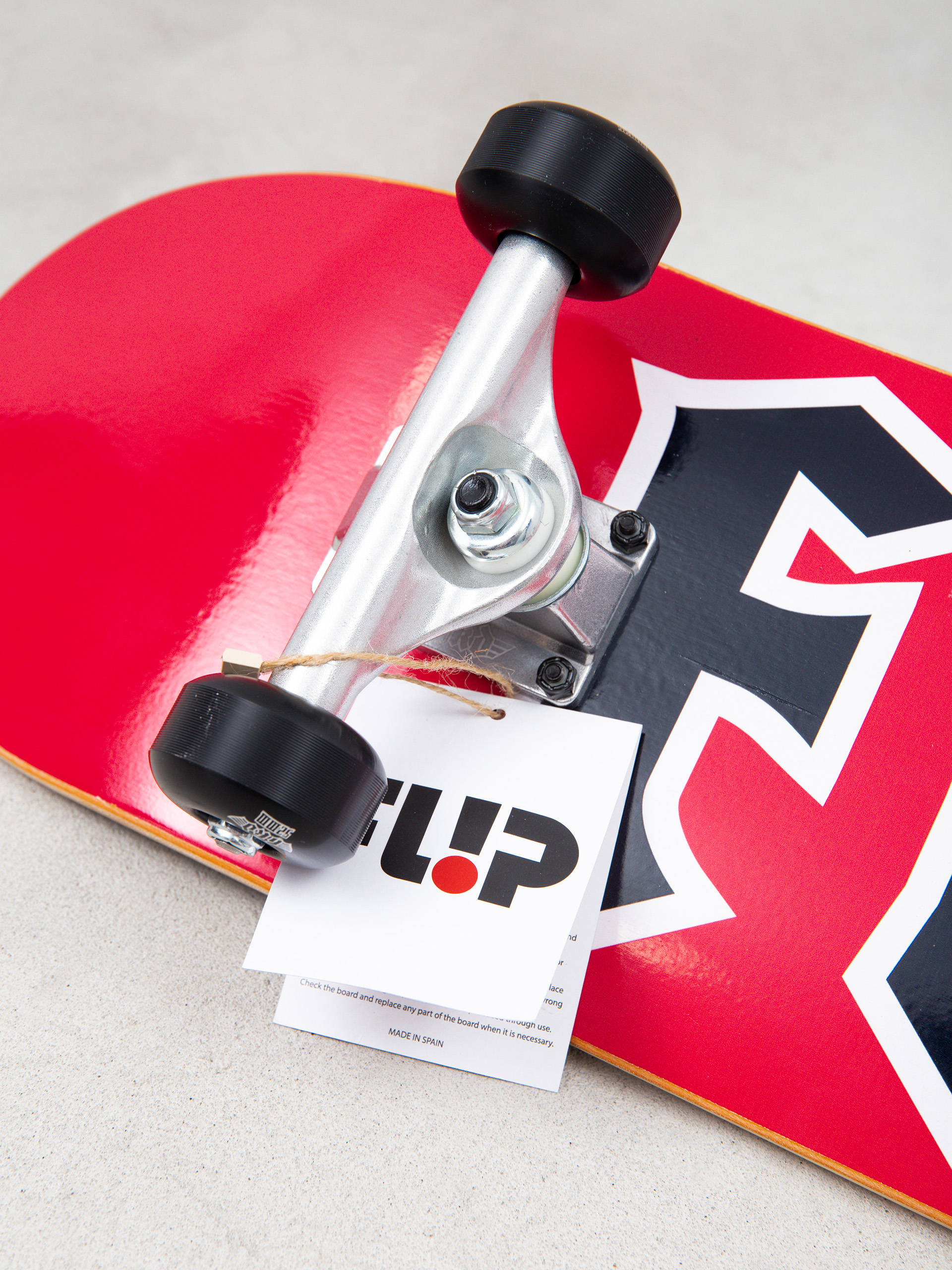 Flip Team Hkd Skateboard - red (red)