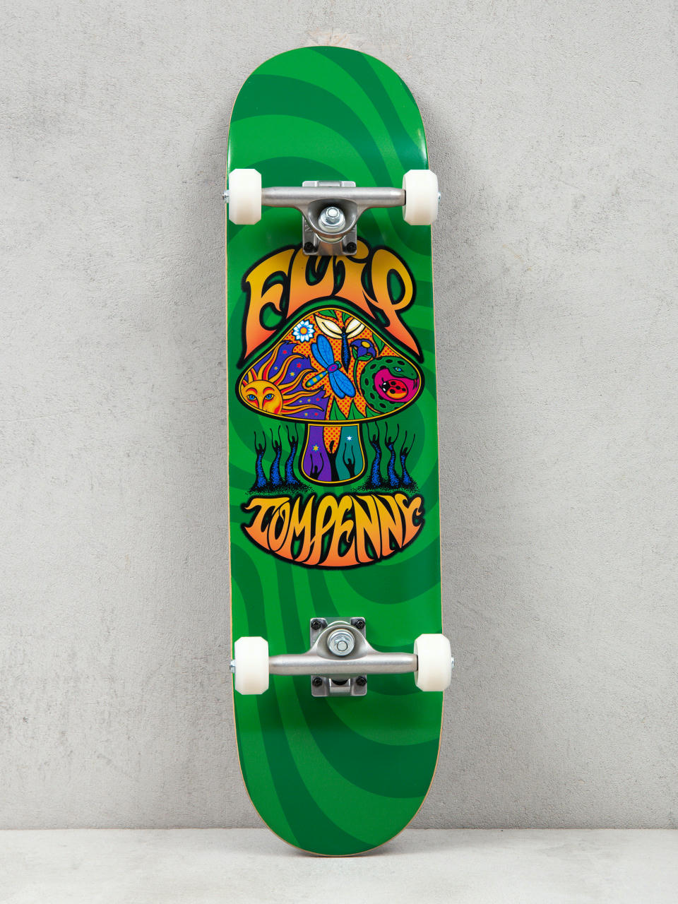 Flip Penny Love Shroom Skateboard (green)