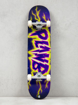 Plan B Weird Science Skateboard (purple/yellow)