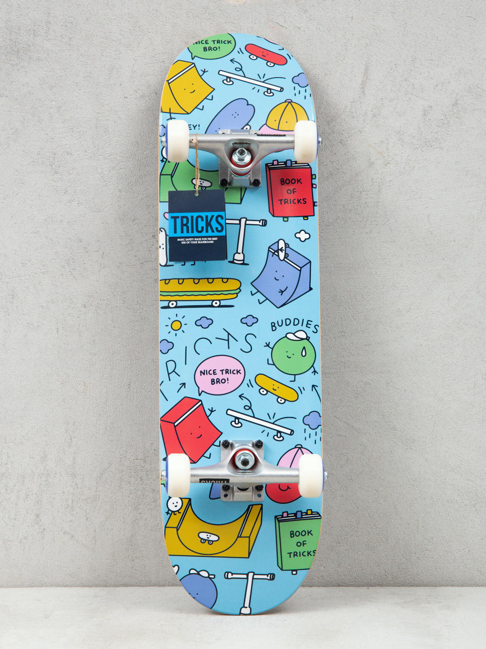 Tricks BB Book Of Tricks Skateboard (blue)