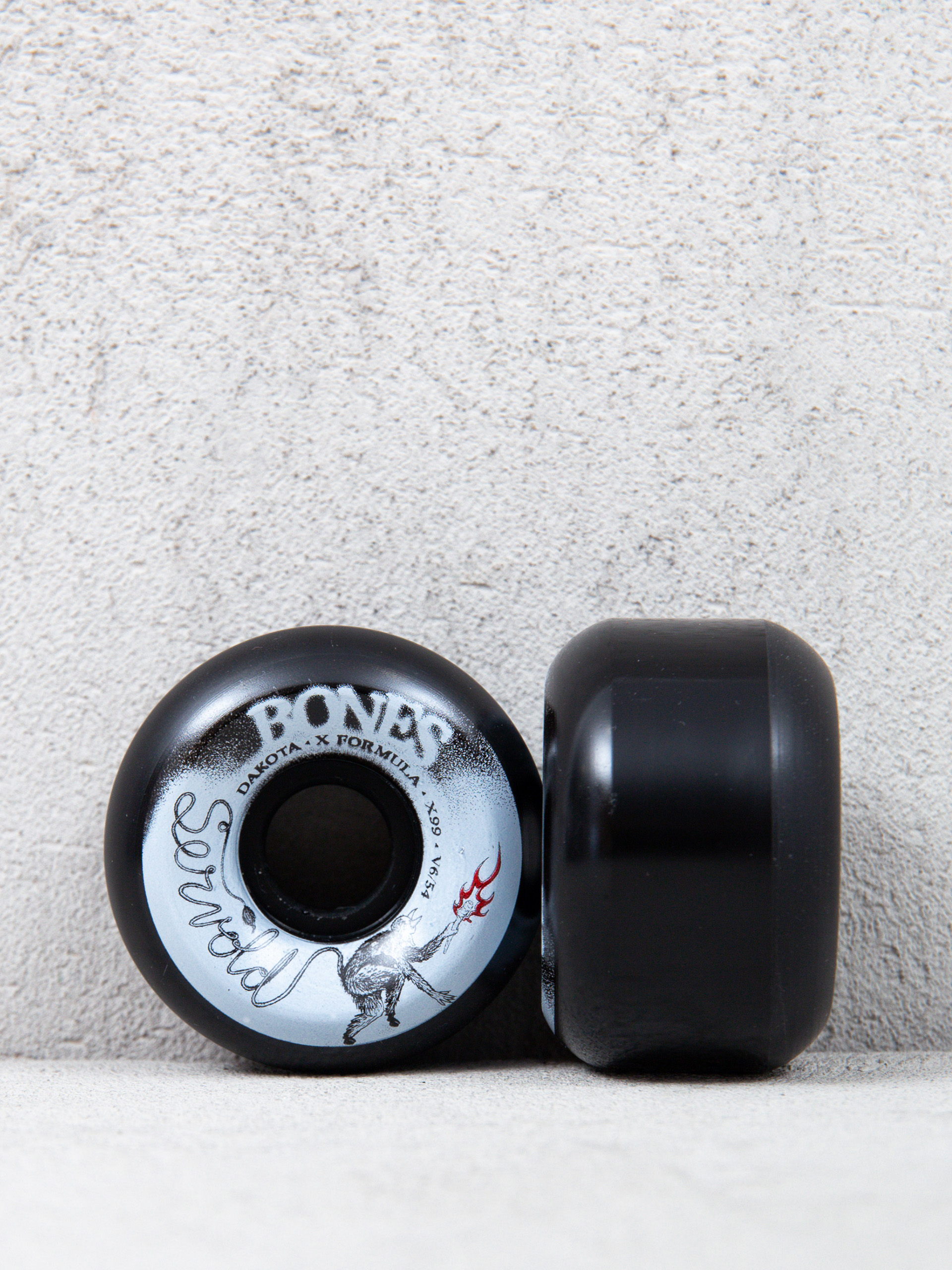 Bones X Formula Servold Eternal Search V6 Widecut 99A Wheels (black/white)