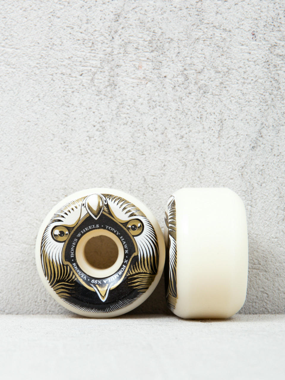 Bones X Formula Hawk Beak & Destroy V5 Sidecut 99A Rollen (natural/black/gold)