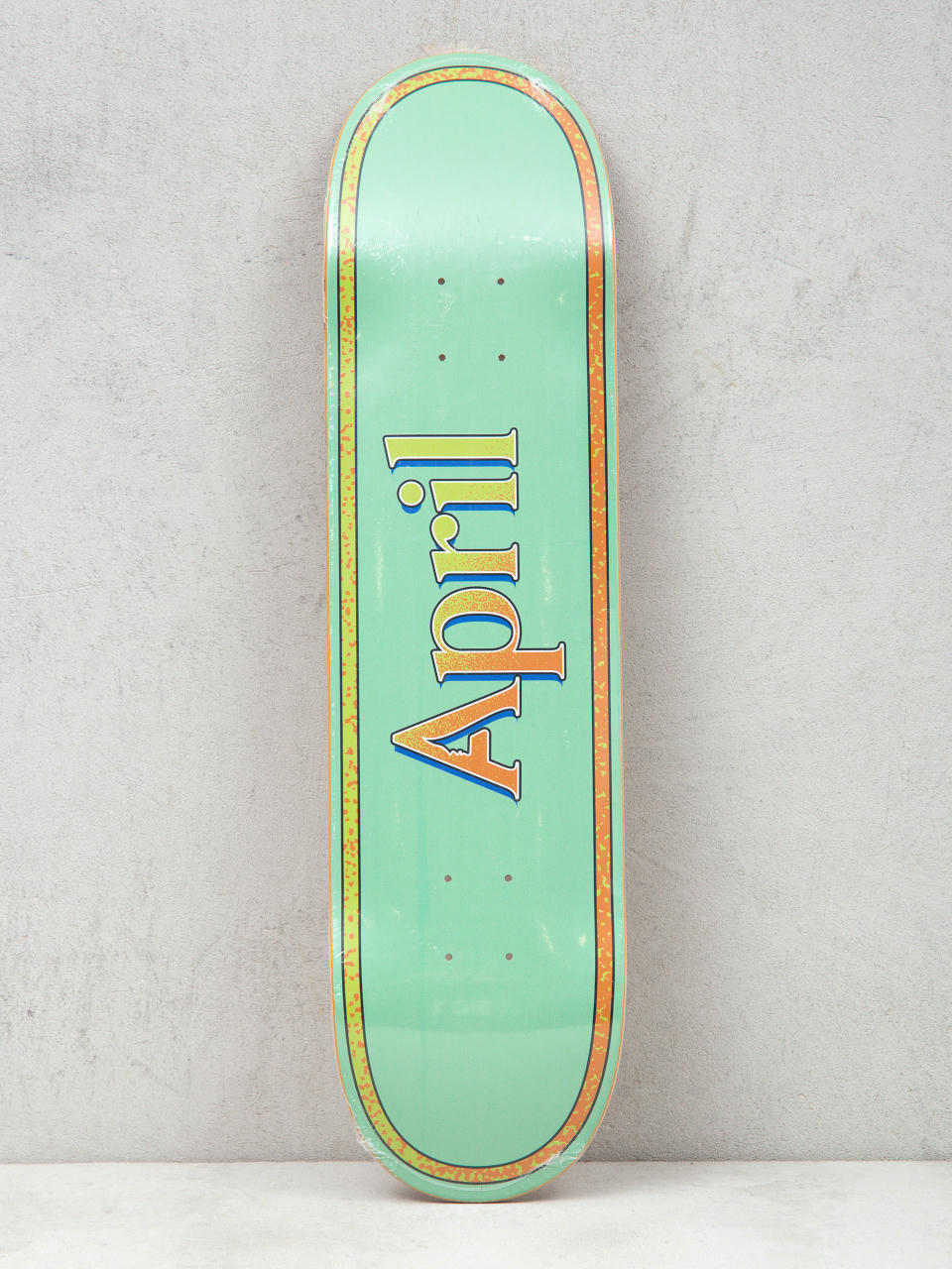 April Skateboards OG Logo Retro Deck (green)