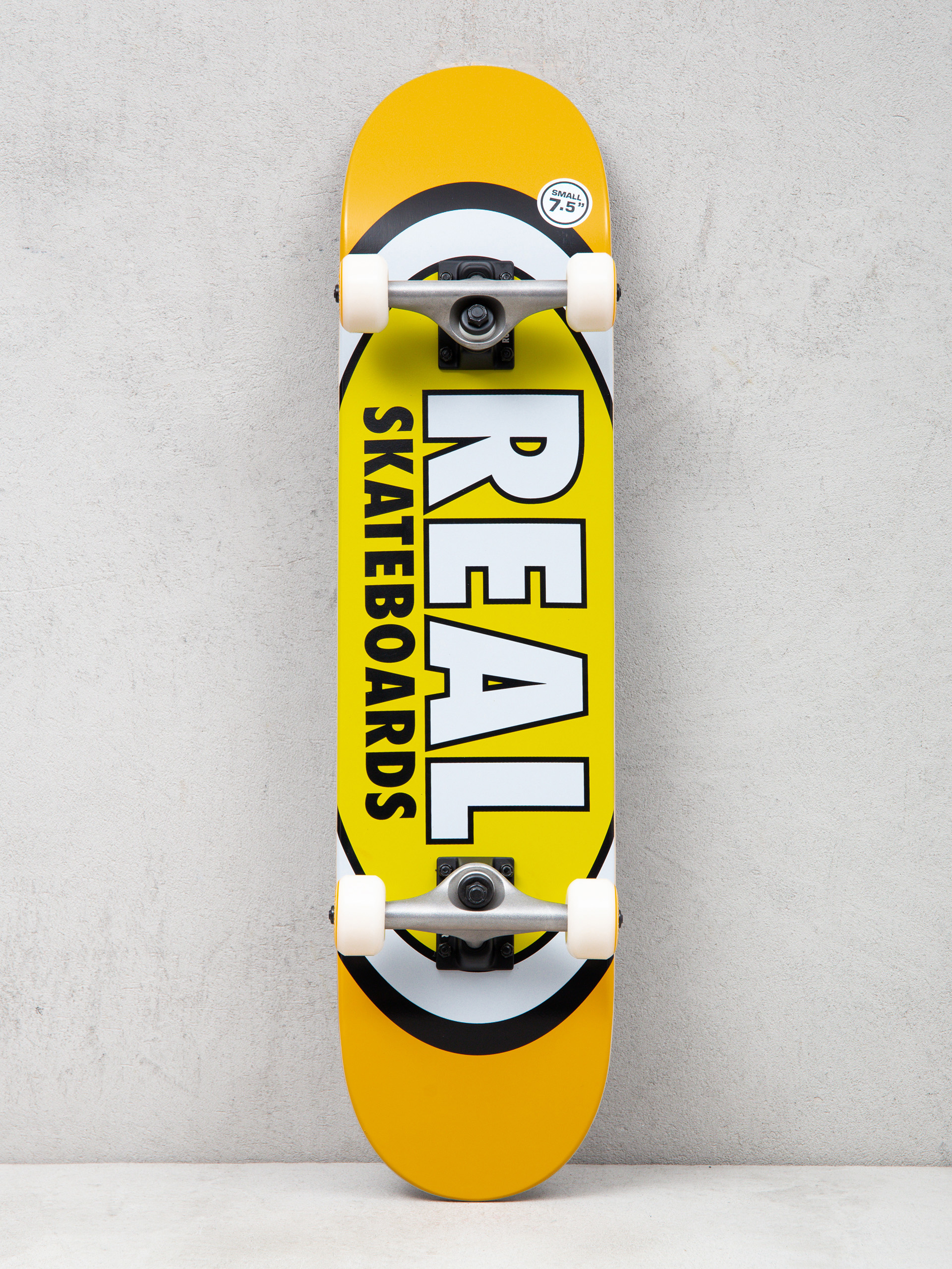 Real Be Free Fade Skateboard orange orange yellow green