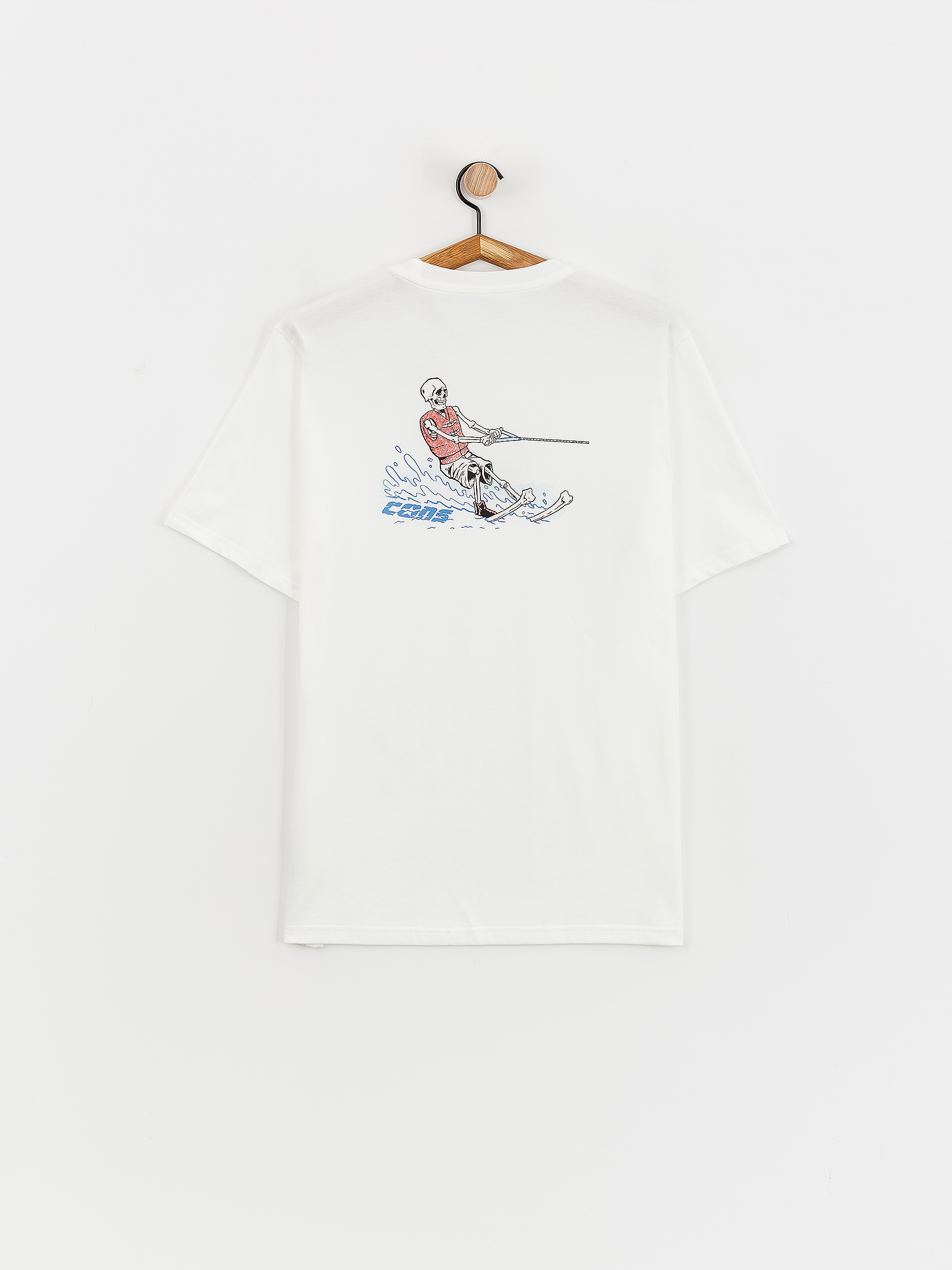 Converse Skull Water Ski T-Shirt (optical white)