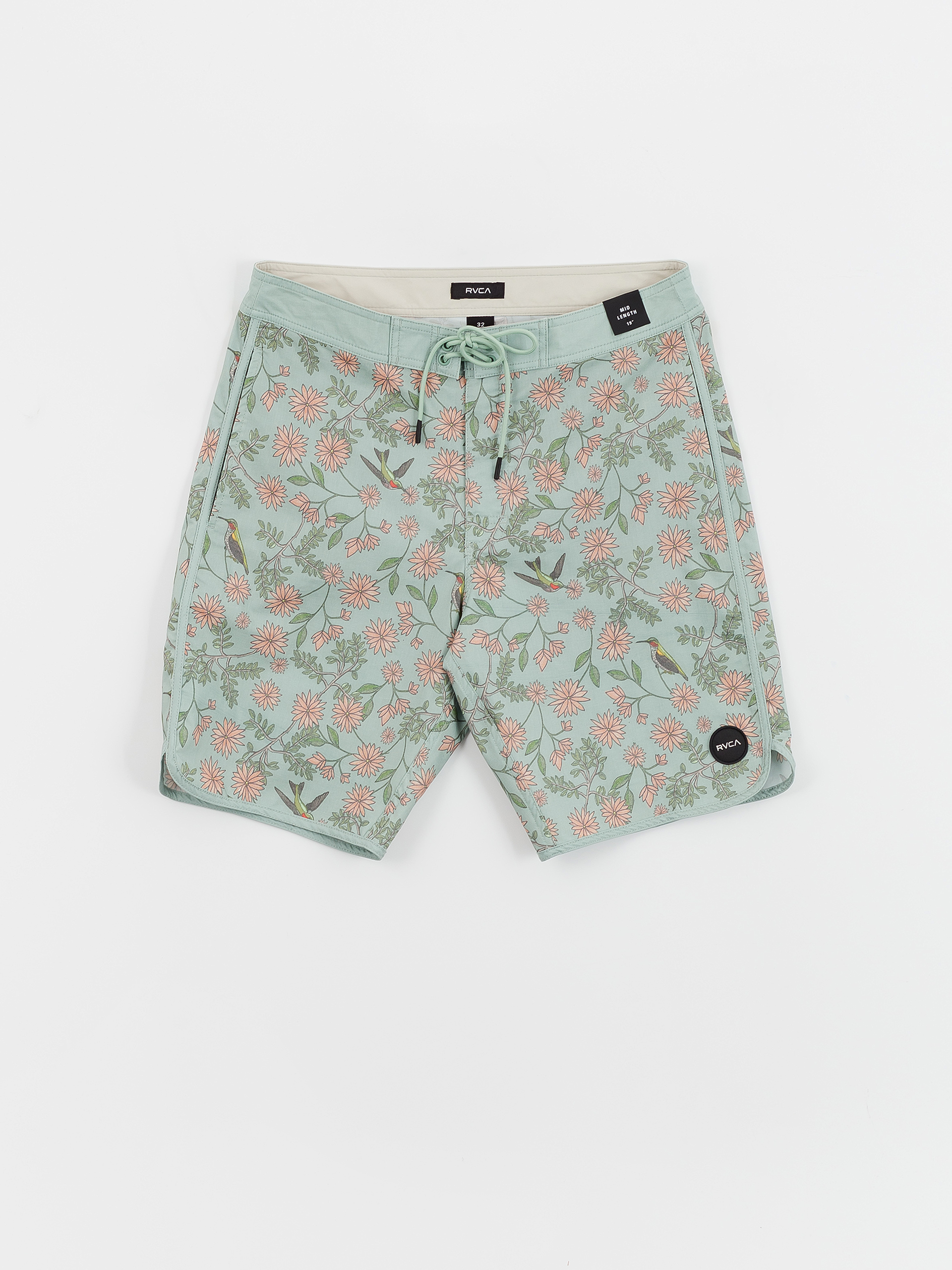 RVCA Arch Trunk Boardshorts (green haze)