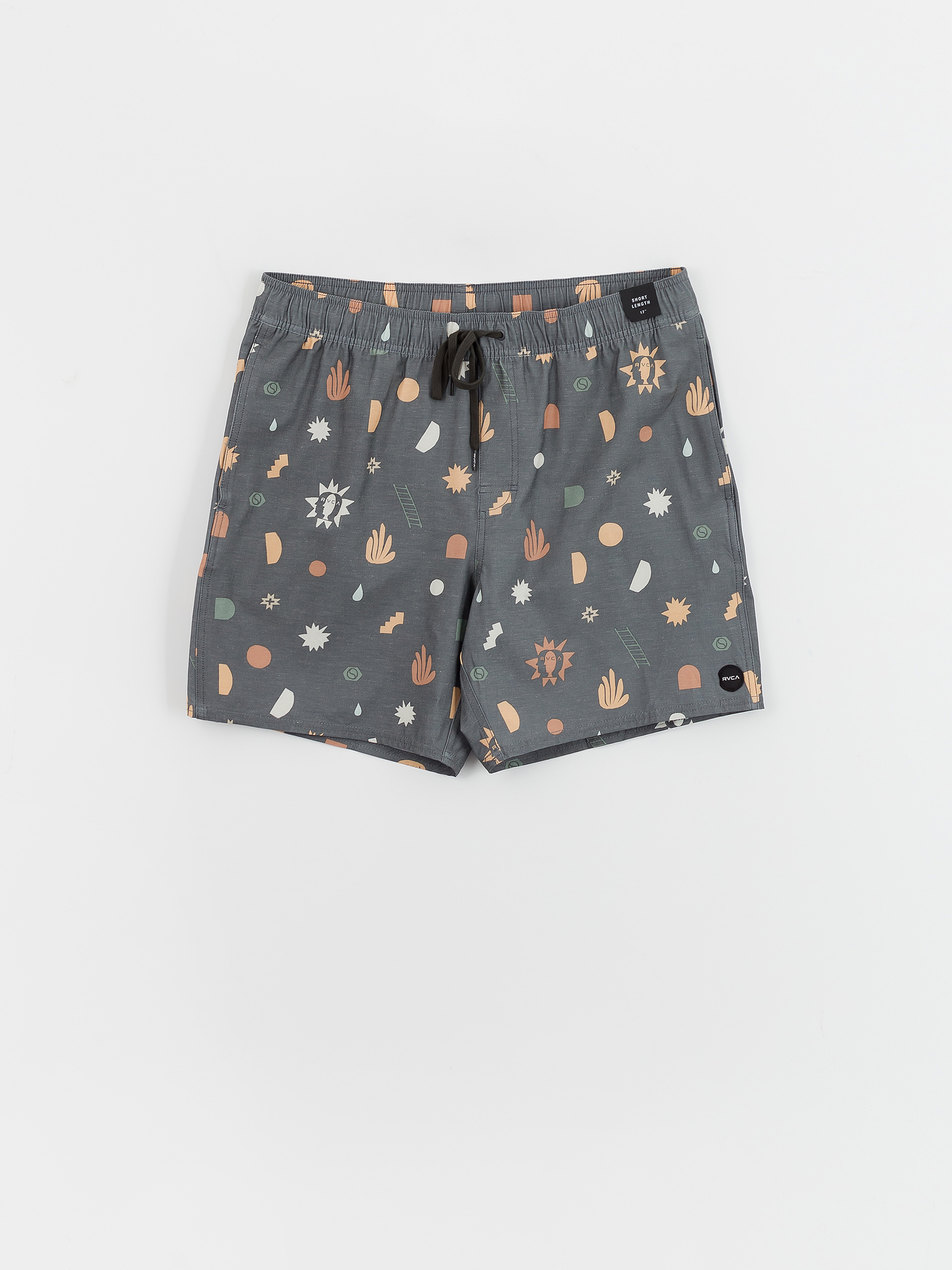 RVCA Atlas Elastic Boardshorts (pirate black)