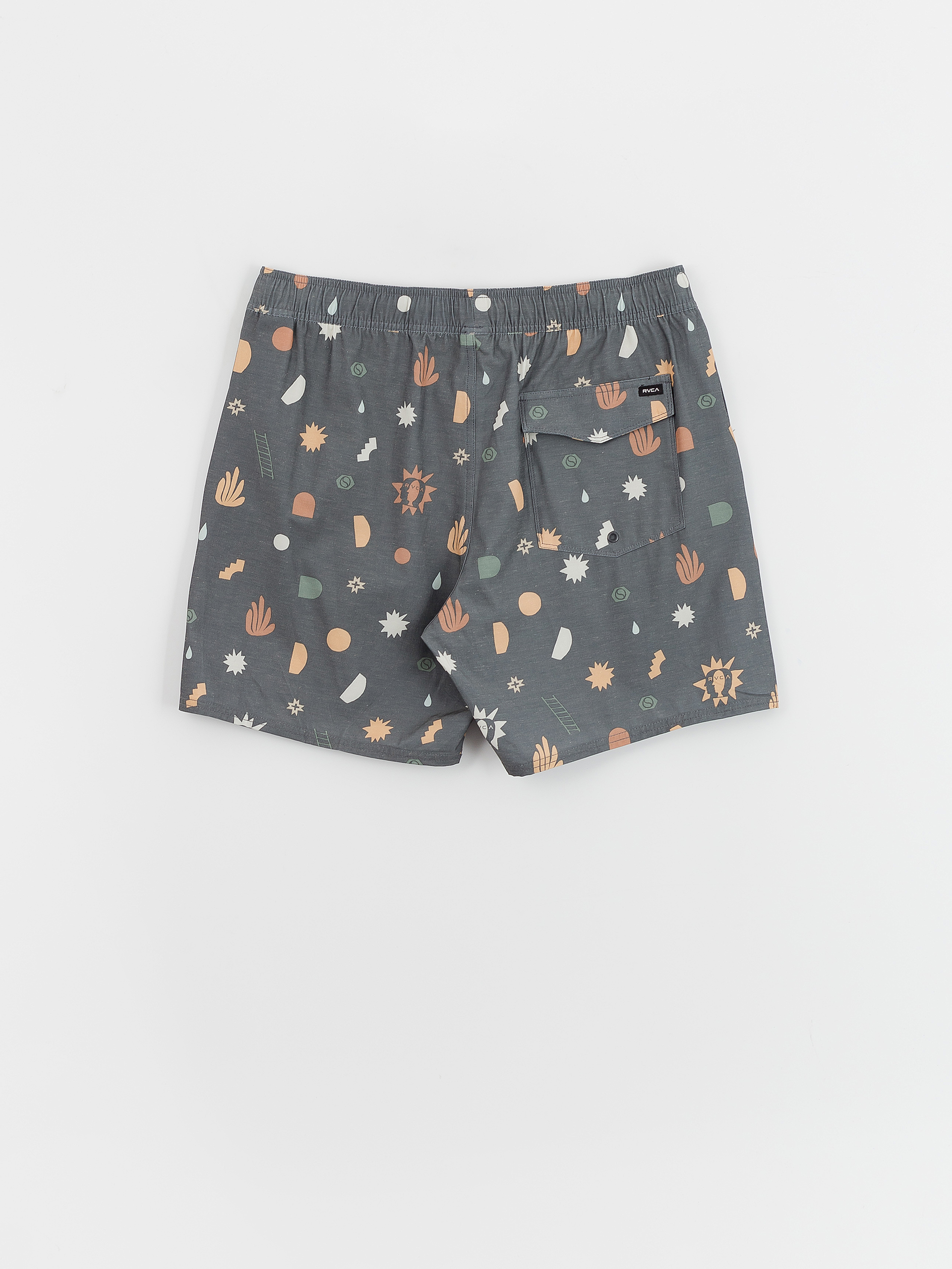 RVCA Atlas Elastic Boardshorts (pirate black)