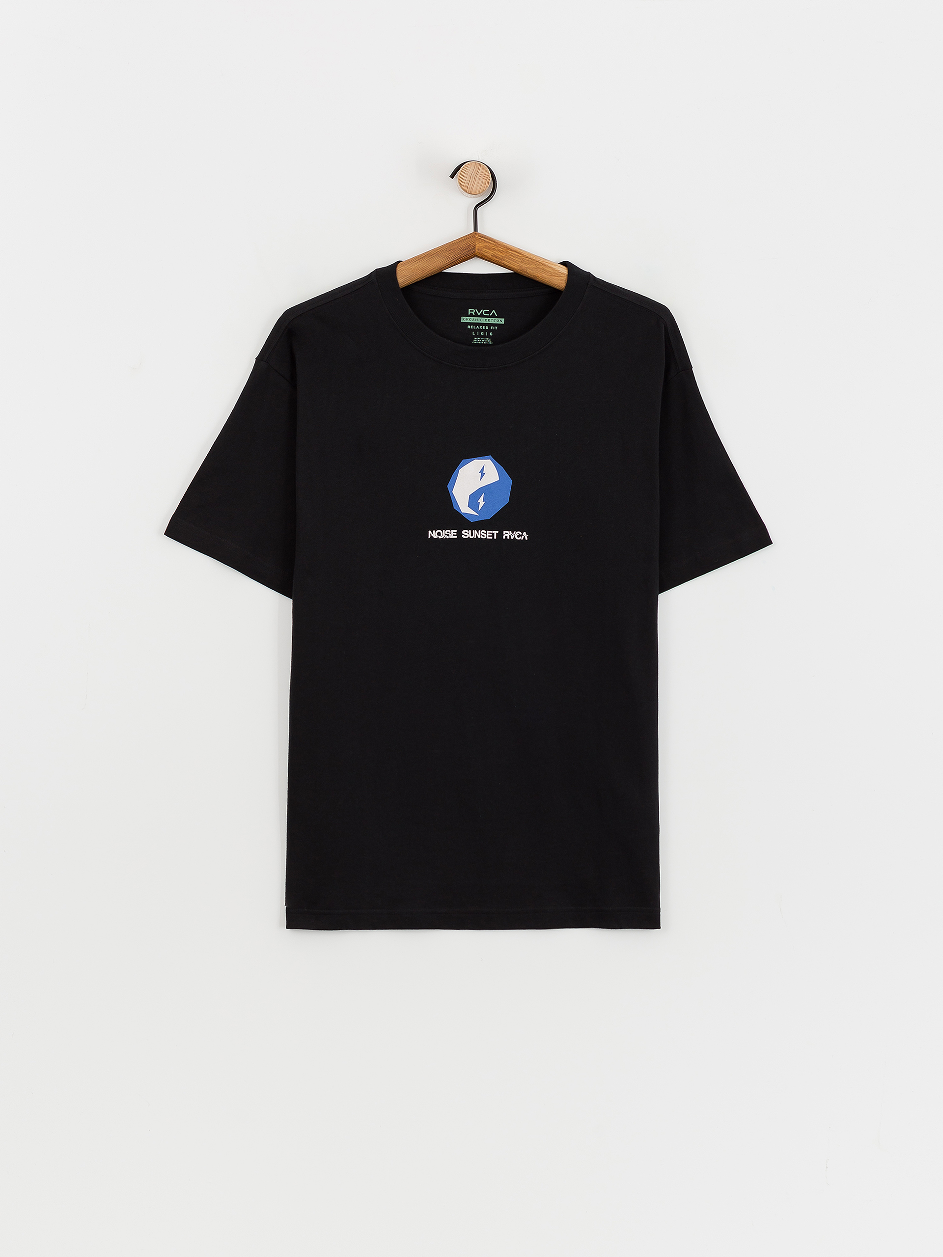 RVCA Noise Sunset T-Shirt (rvca black)