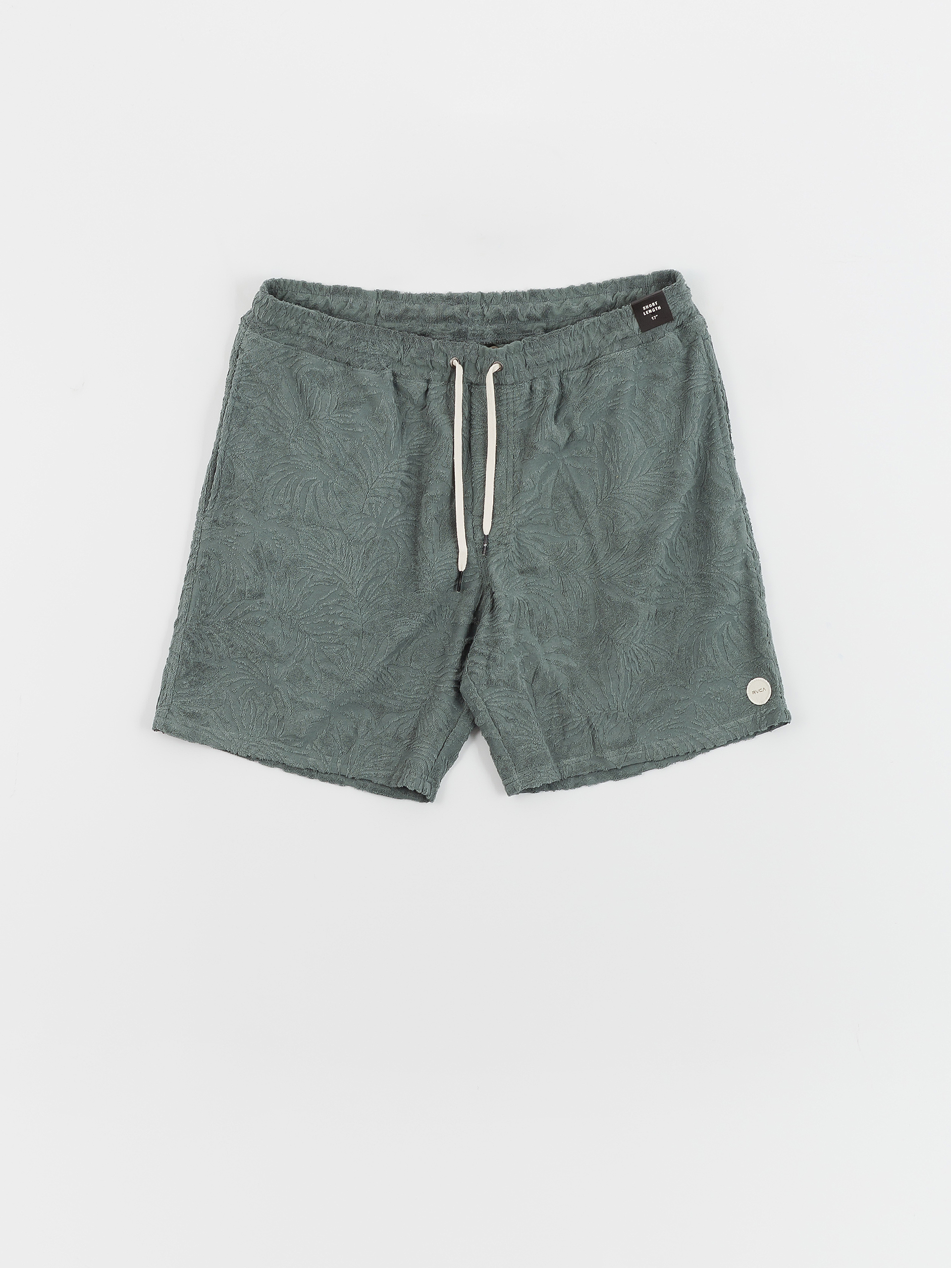 RVCA Palms Down Elastic Shorts (balsam green)