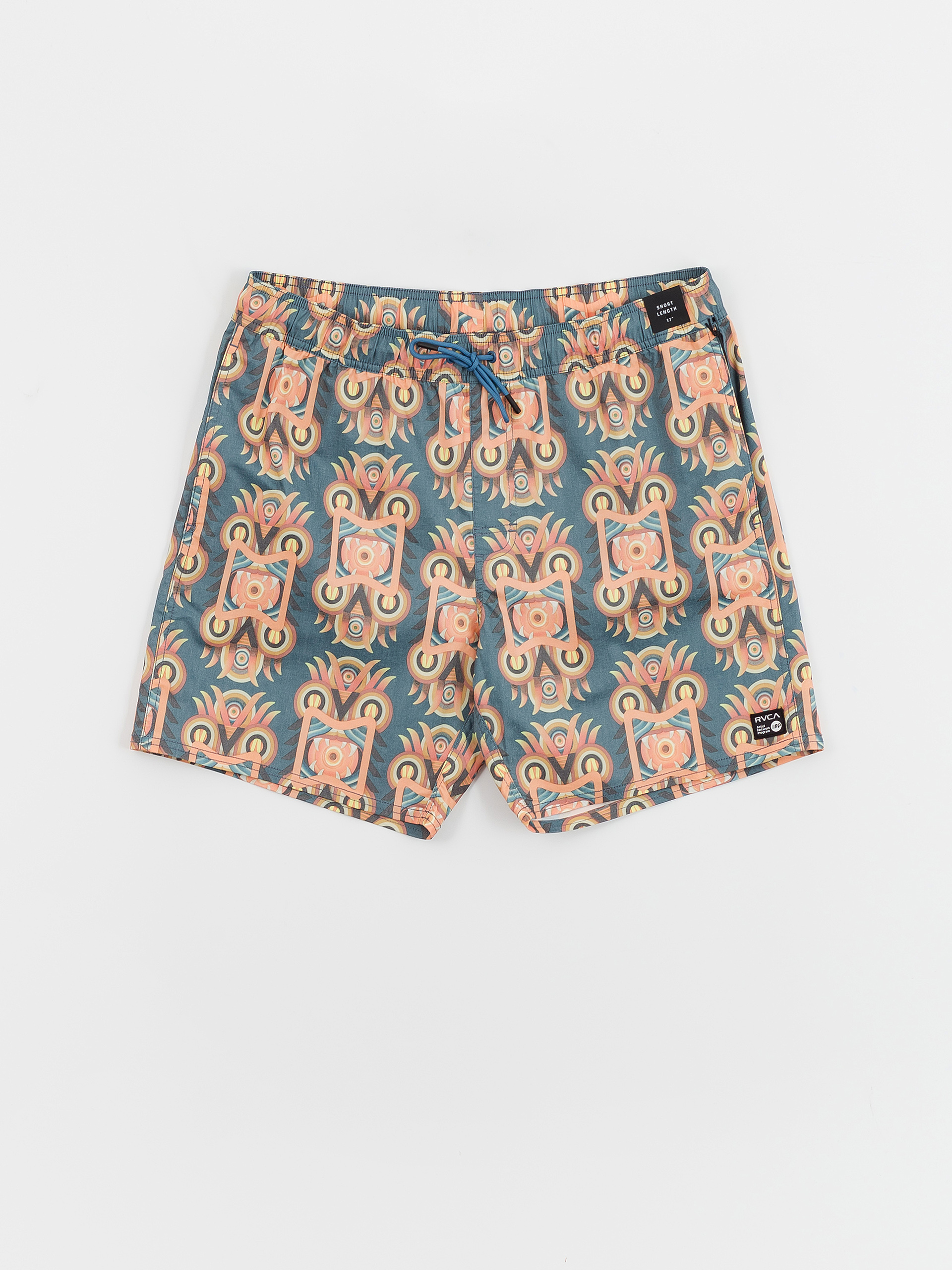 RVCA Redondo Elastic Boardshorts (cool blue)