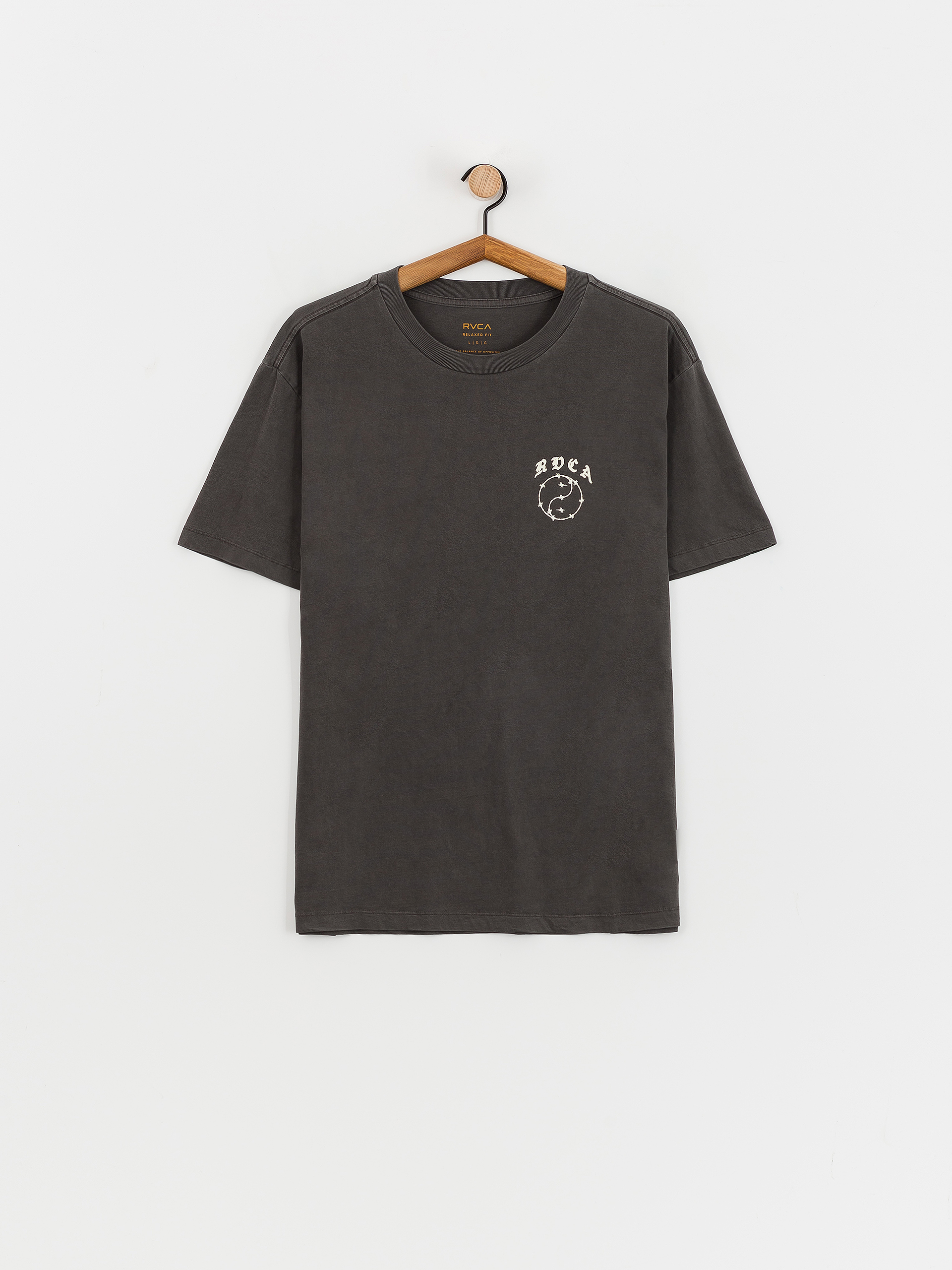 RVCA T-Shirt Lax (washed black)