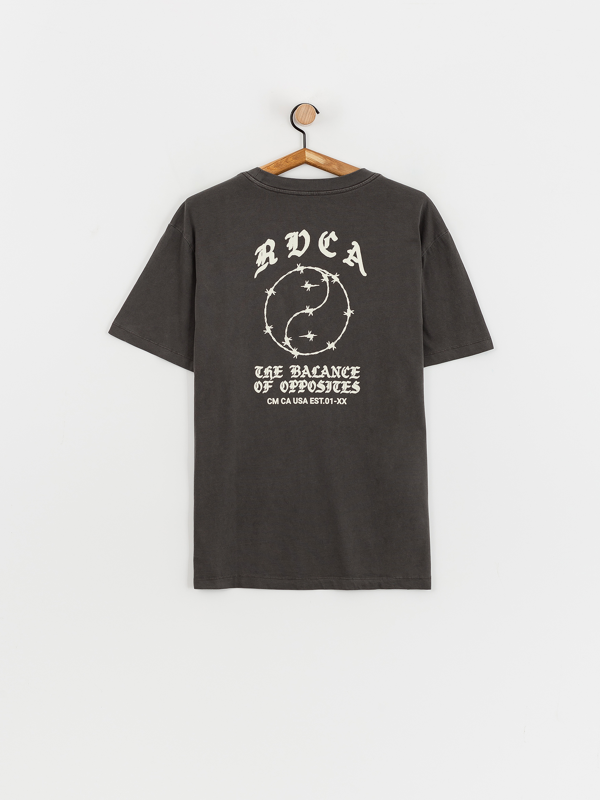 RVCA T-Shirt Lax (washed black)