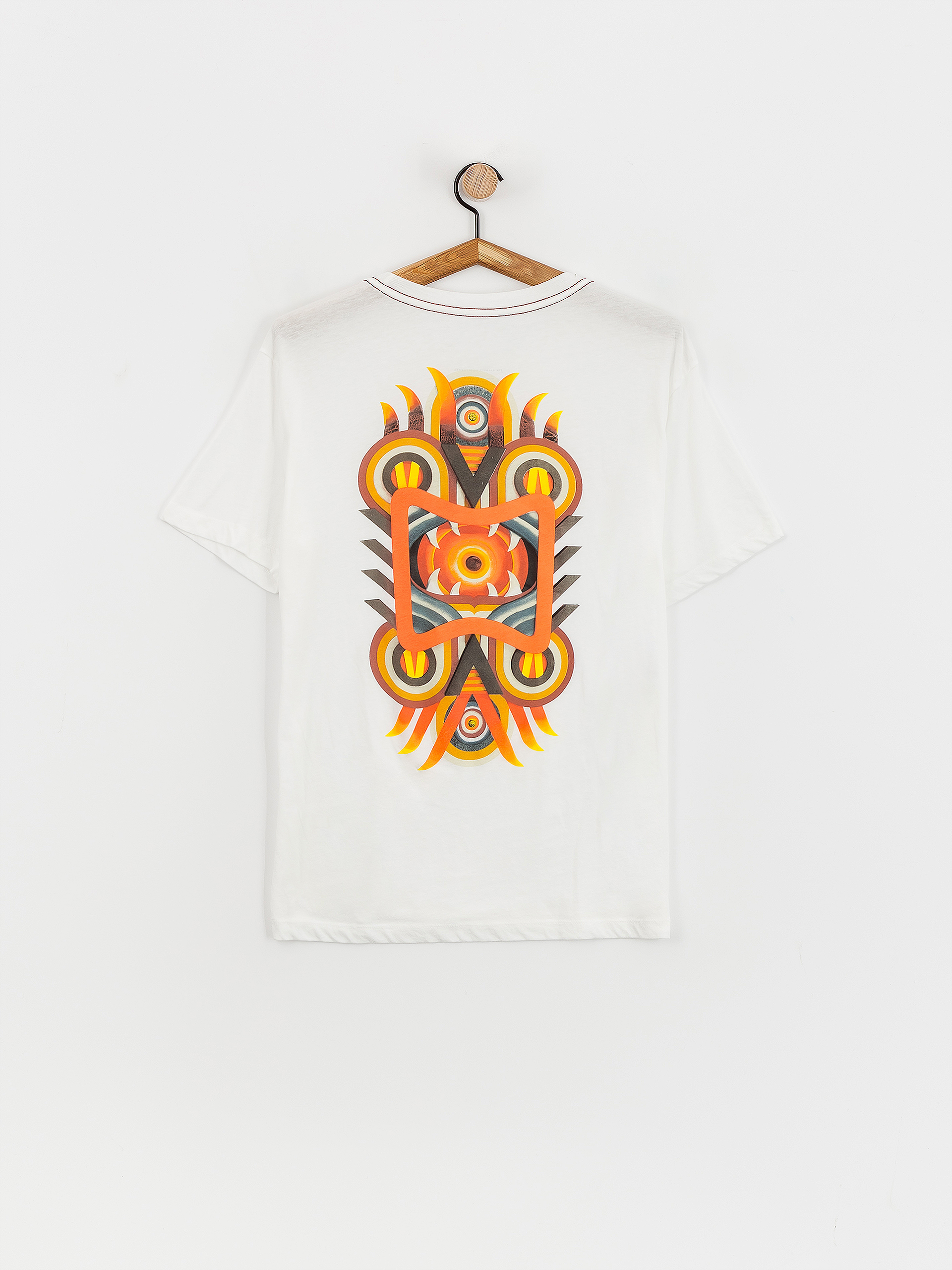 RVCA T-Shirt Redondo Mask (antique white)