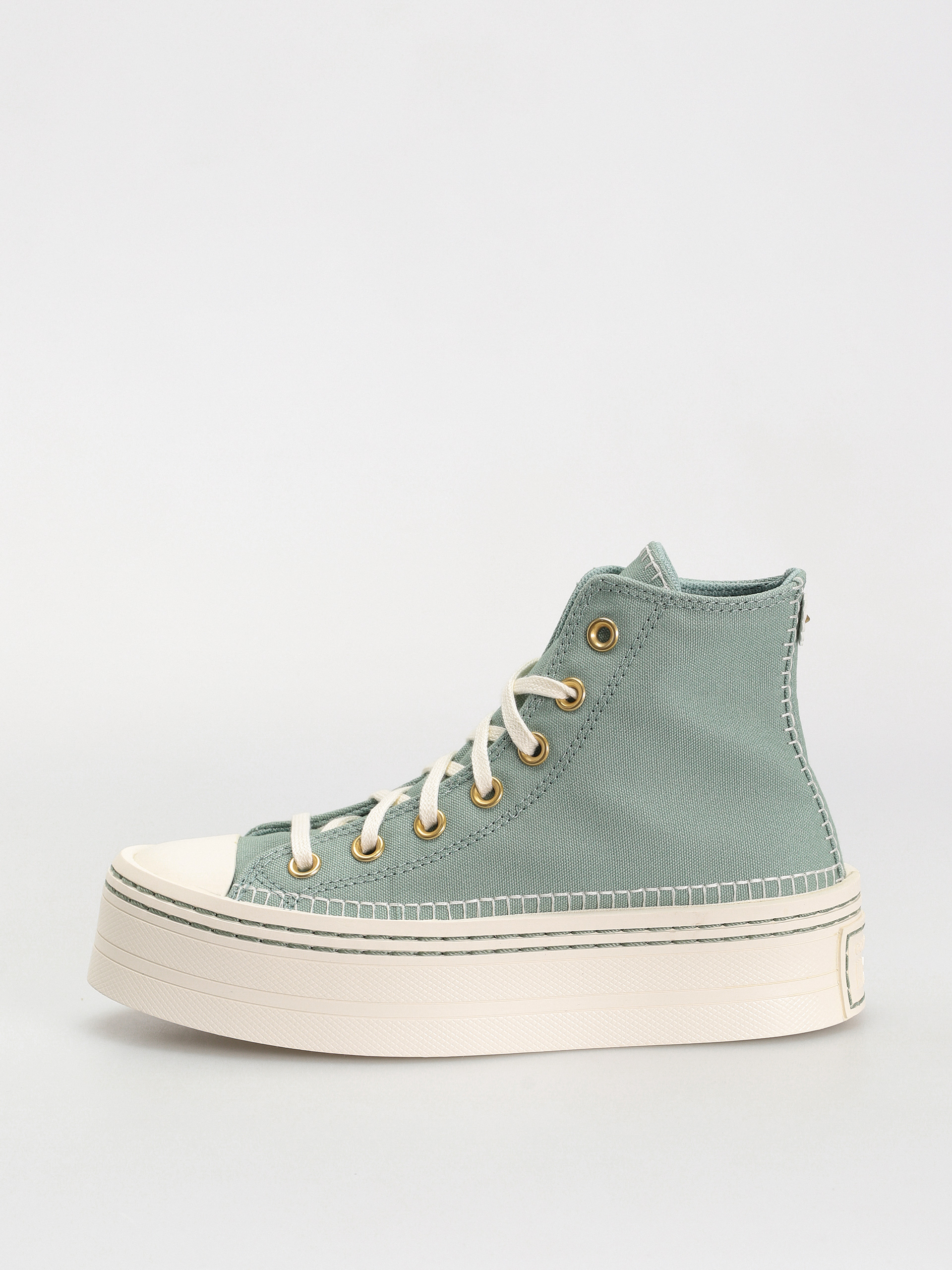 Converse Chuck Taylor All Star Modern Lift Hi Wmn Chucks (apple green)