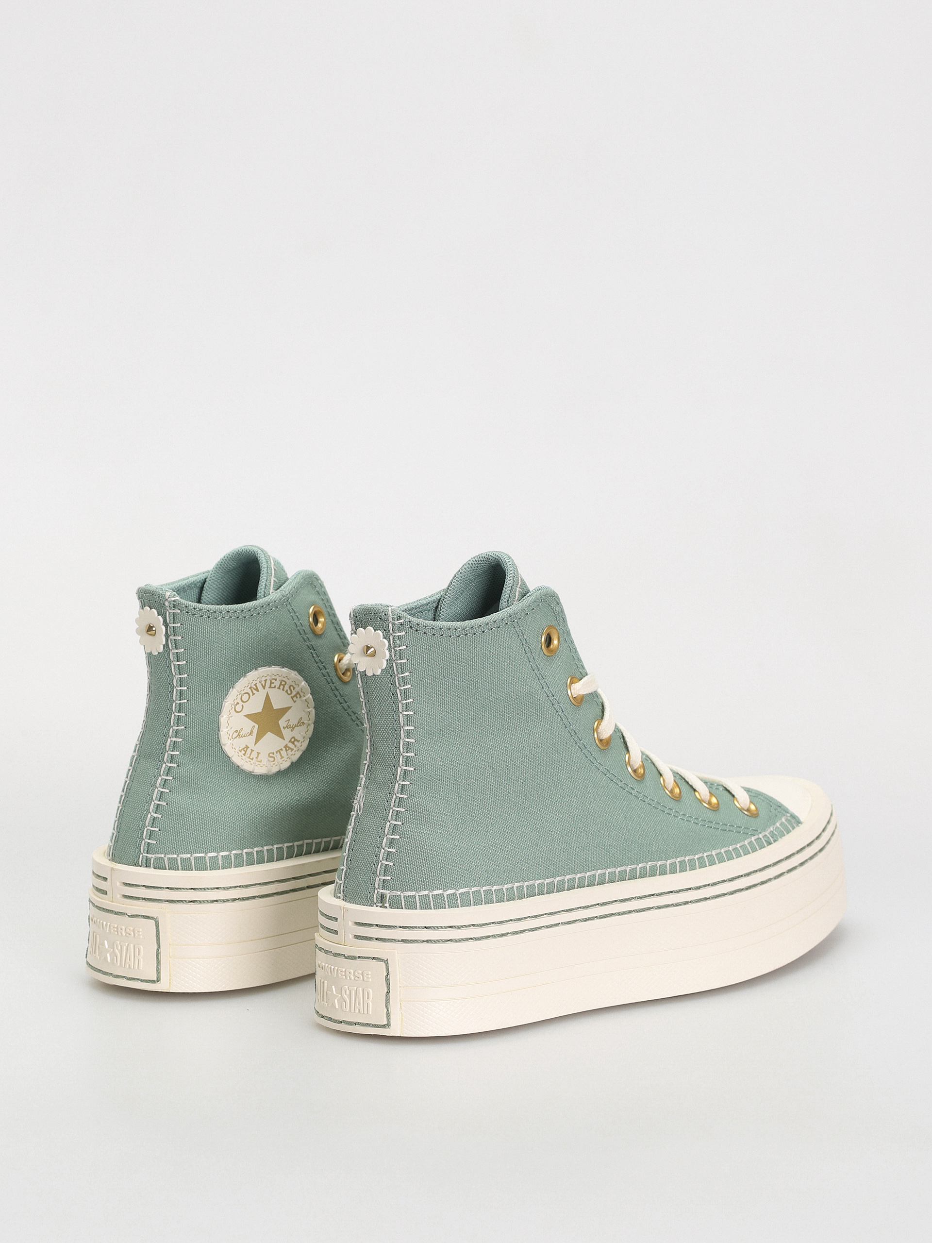 Converse Chuck Taylor All Star Modern Lift Hi Wmn Chucks (apple green)