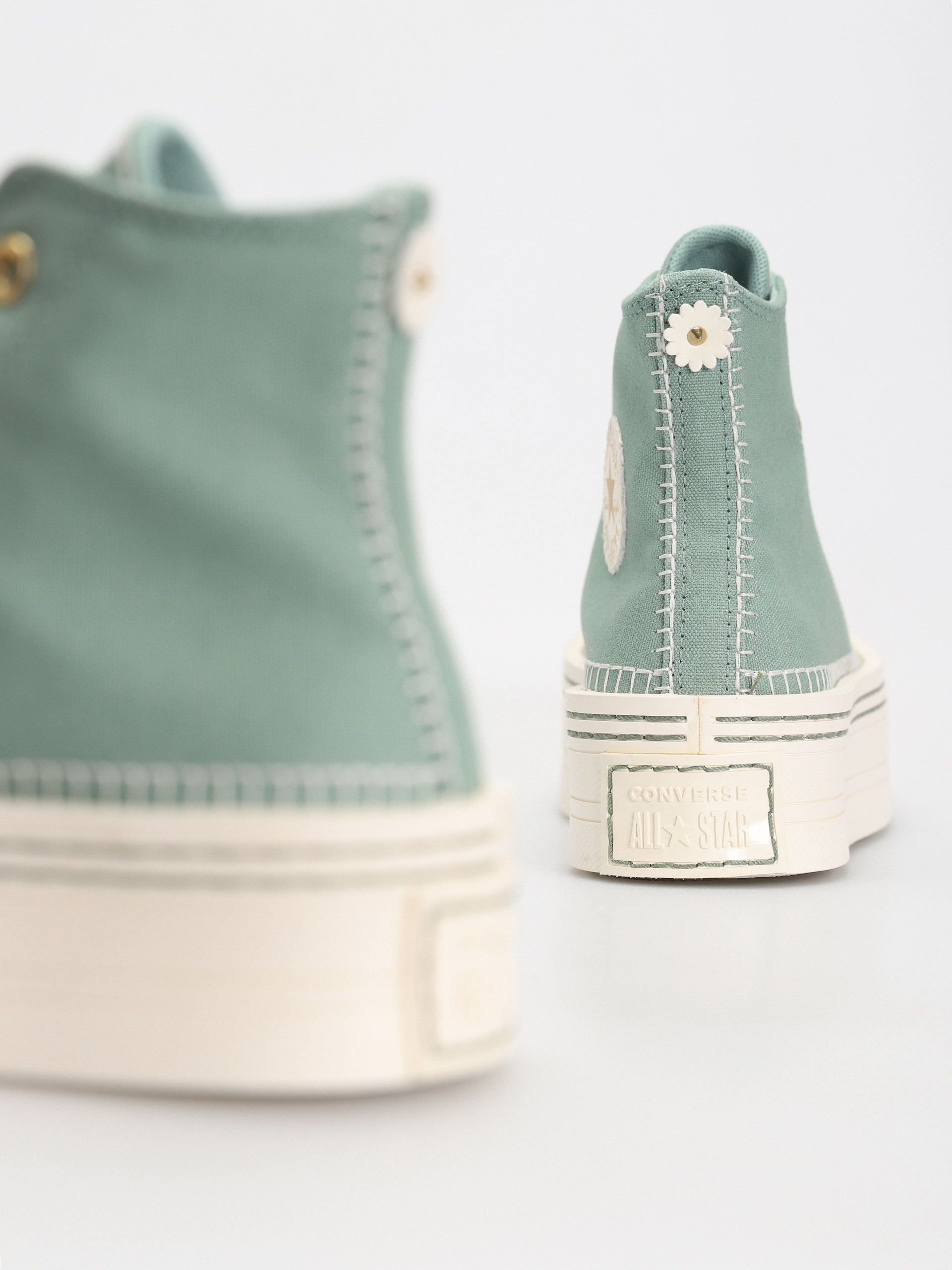 Converse Chuck Taylor All Star Modern Lift Hi Wmn Chucks (apple green)