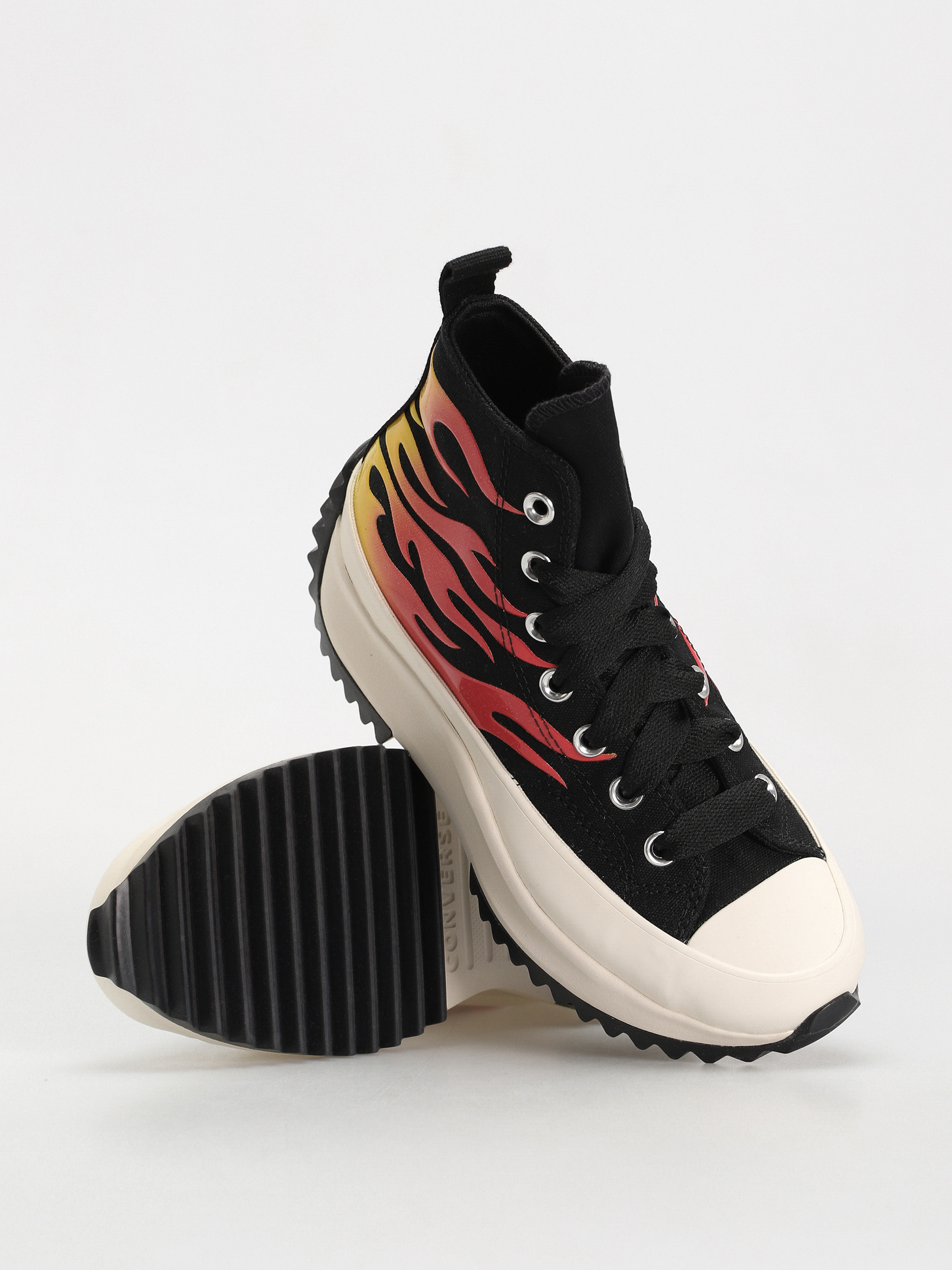 Converse Run Star Hike Hi Schuhe (flames/black)