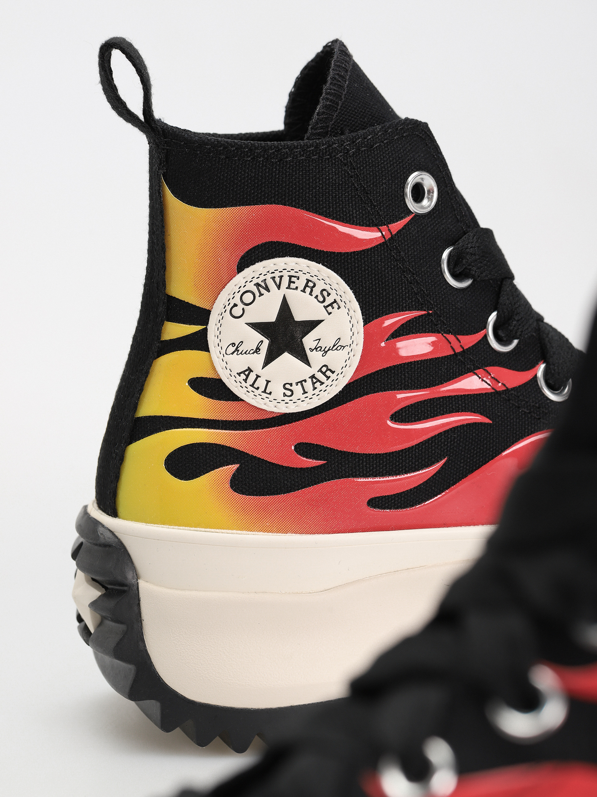 Converse Run Star Hike Hi Schuhe (flames/black)