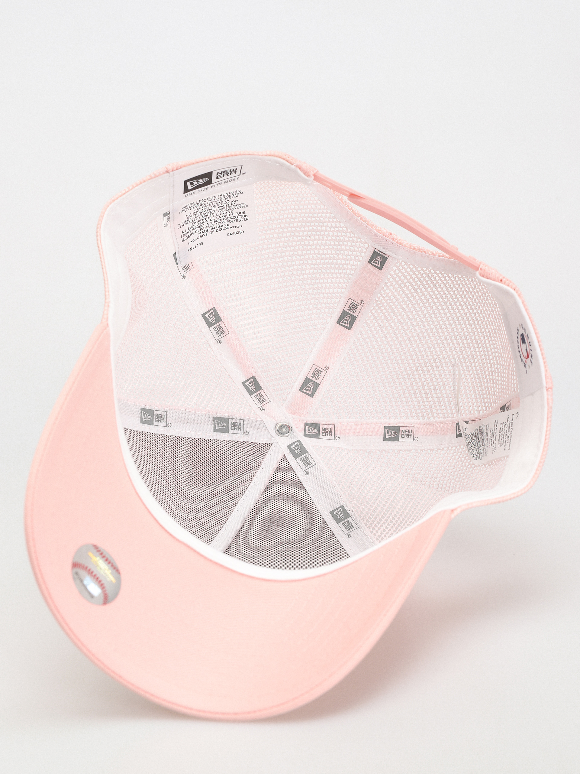New Era Cap Metallic Trucker Los Angeles Dodgers Wmn (pink)