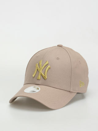 New Era Cap Metallic Logo 9Forty New York Yankees Wmn (brown)