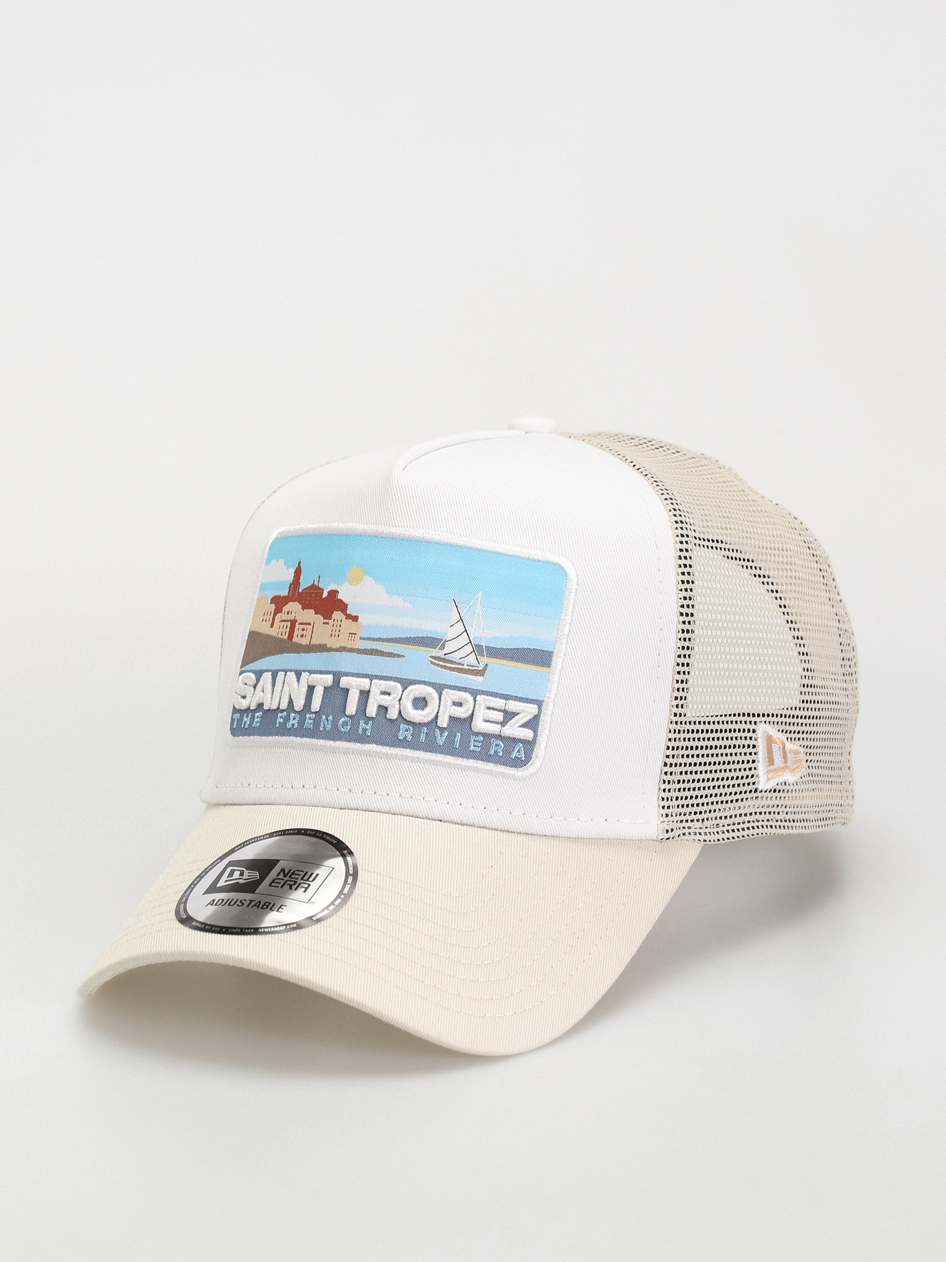 New Era Cap Summer Trucker (stone/white)