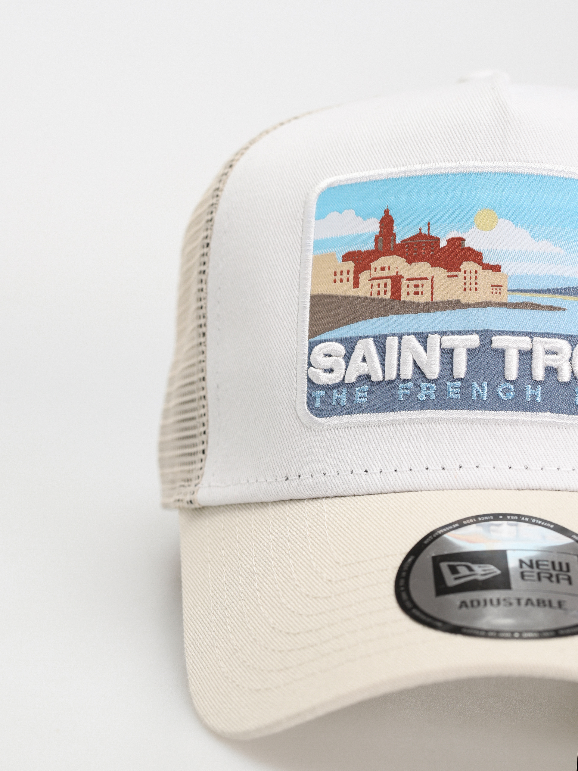 New Era Cap Summer Trucker (stone/white)