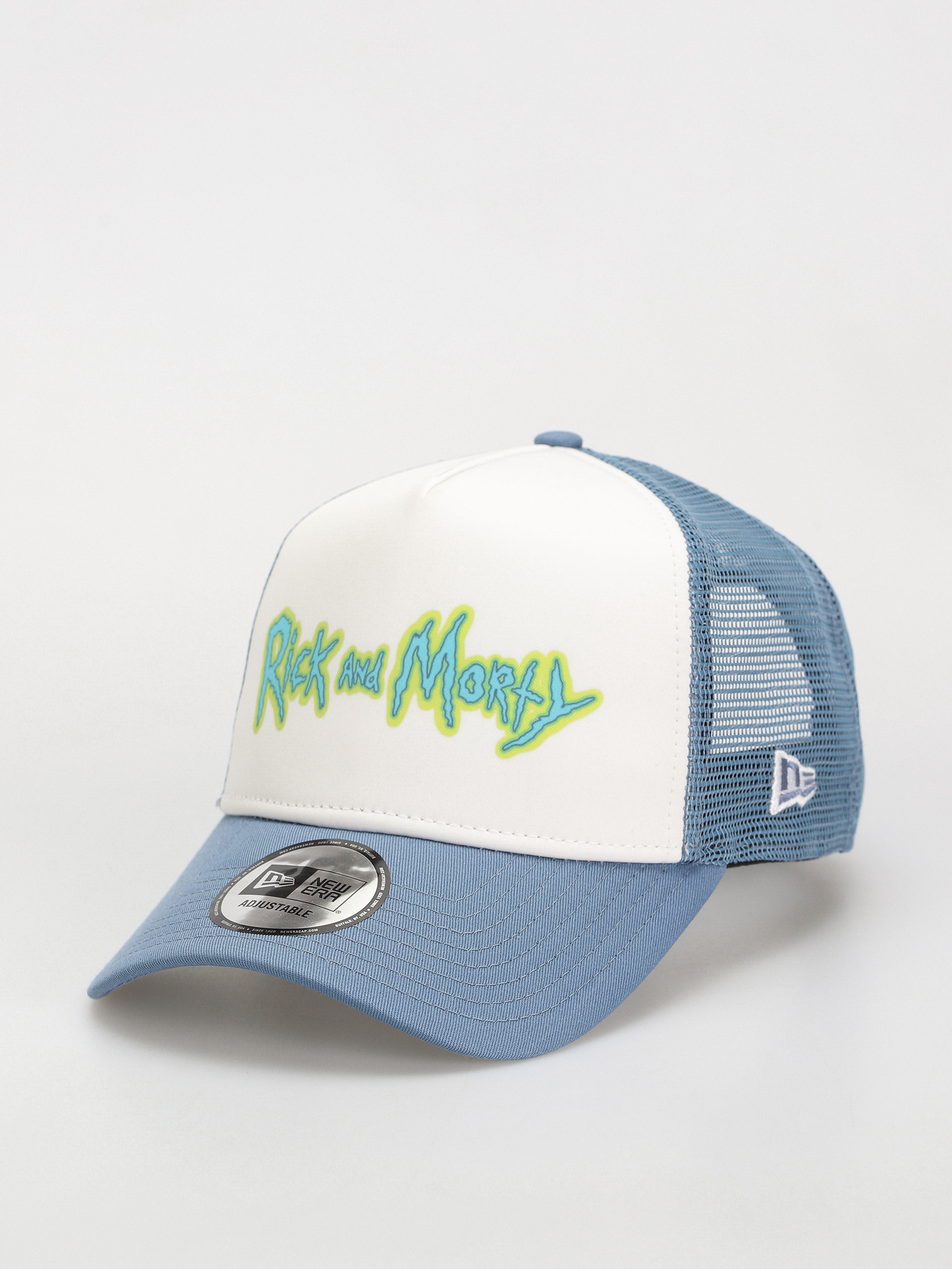 New Era Cap Character Trucker Rick And Morty (blue/white)