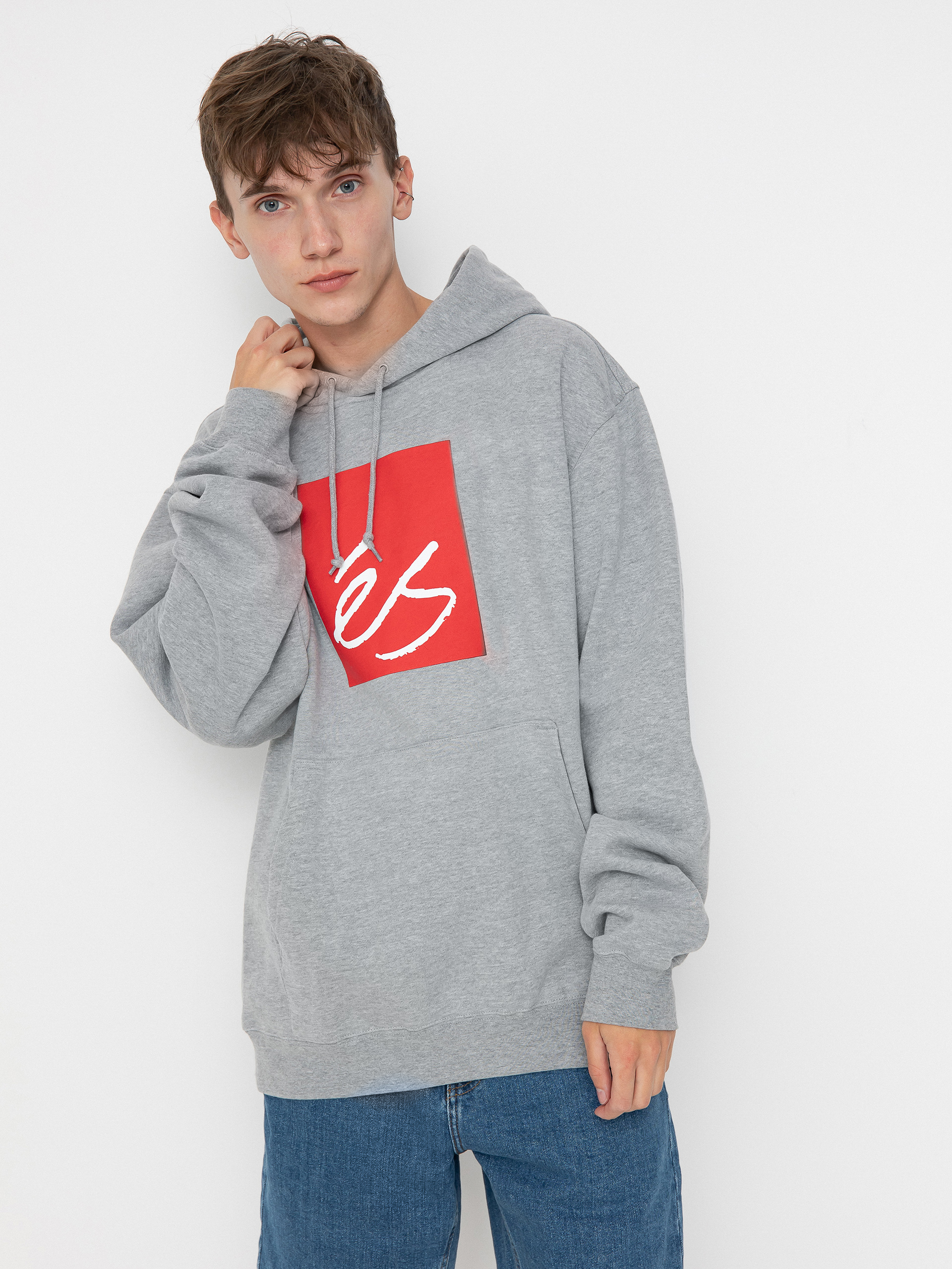 eS Main Block HD Hoodie grey (grey/heather)