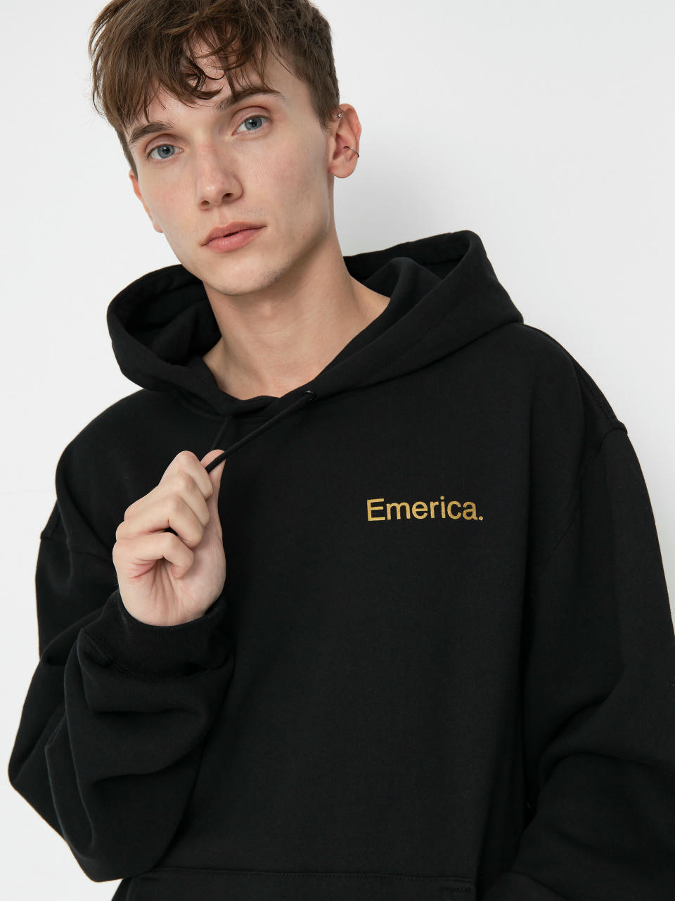 Emerica Lockup HD Hoodie (black/gold)