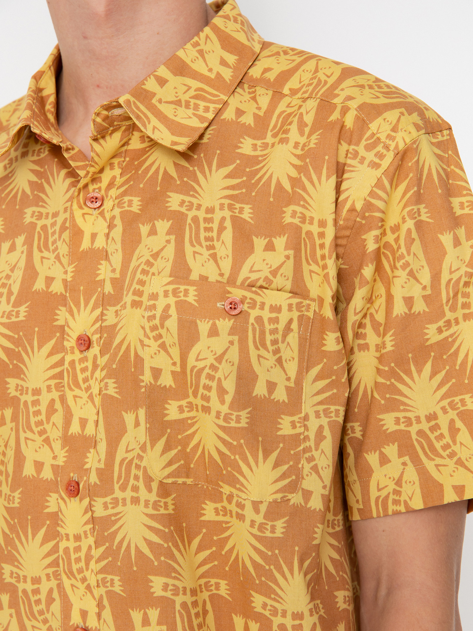 Patagonia Shirt Go To Shirt (skunks sienna clay)