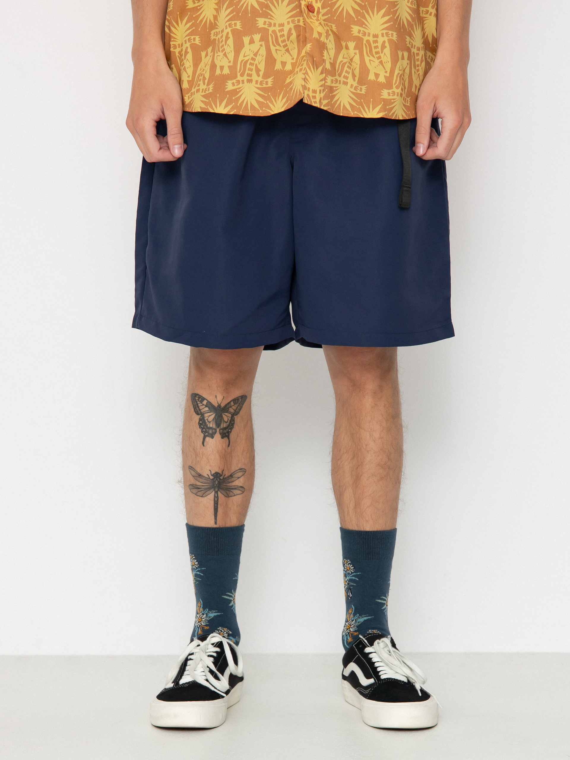 Vans Range Nylon Loose Shorts navy blue (dress blues)