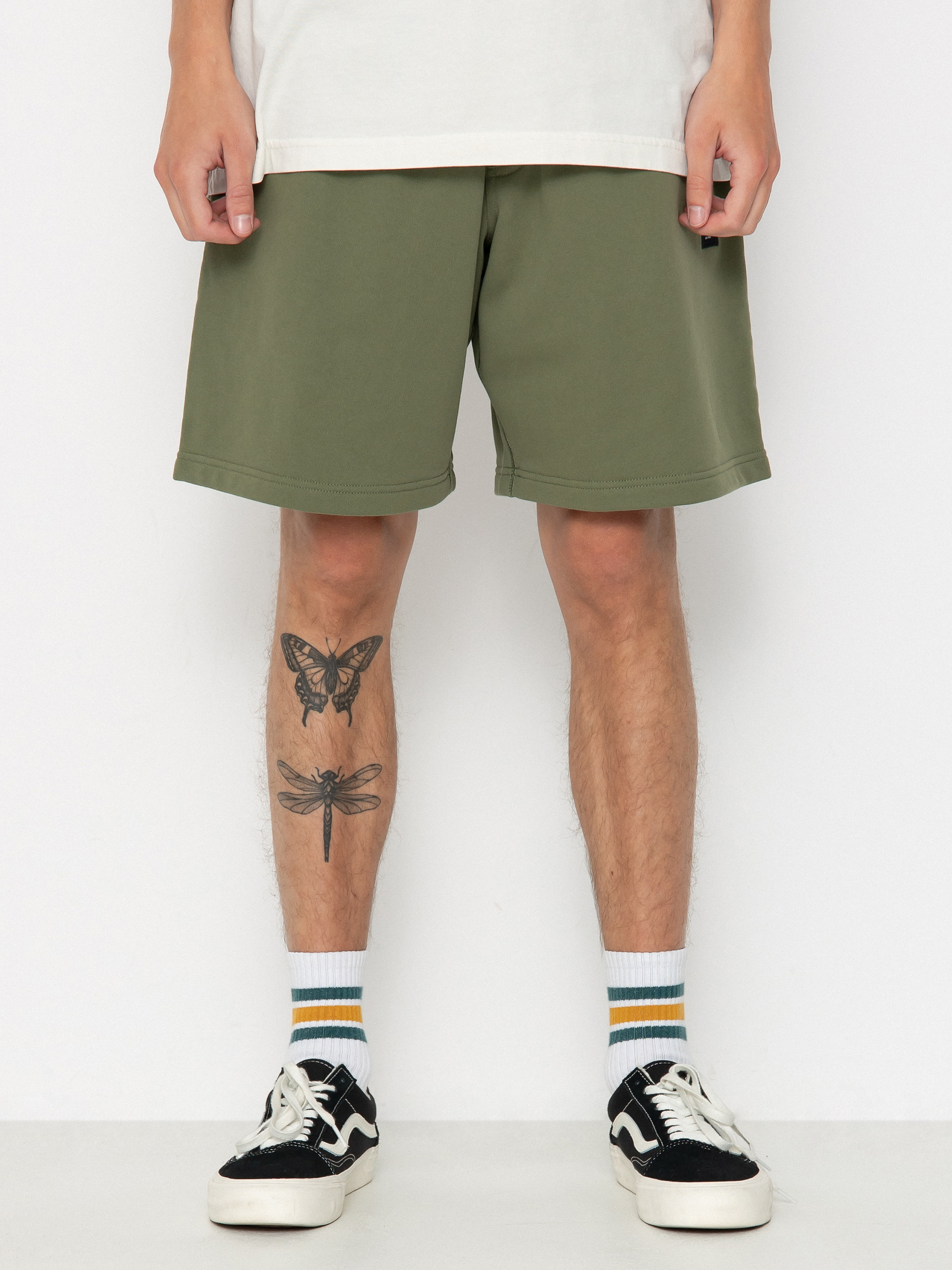 Vans Shorts Original Standards Loose Fleece (olivine)