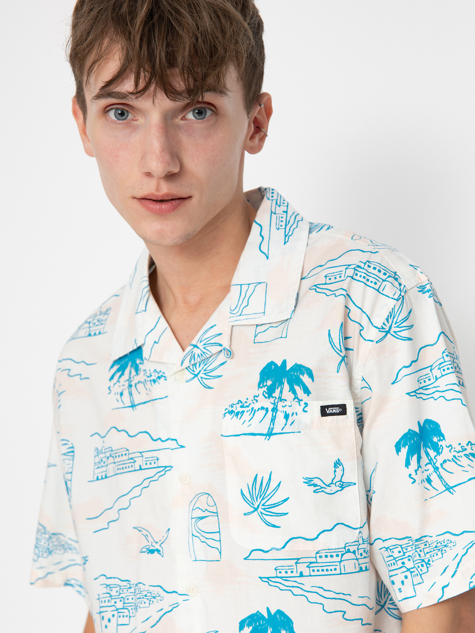 Vans Davista Woven Shirt (marshmallow)