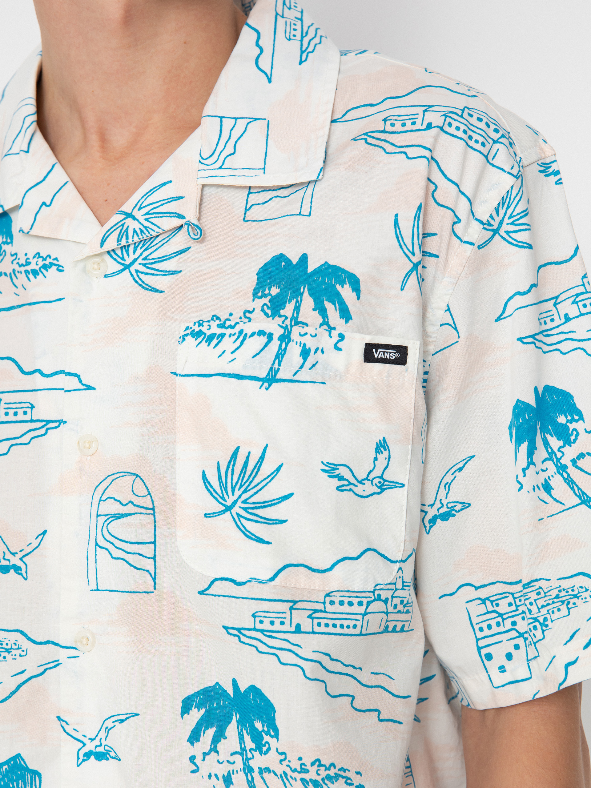 Vans Davista Woven Shirt (marshmallow)