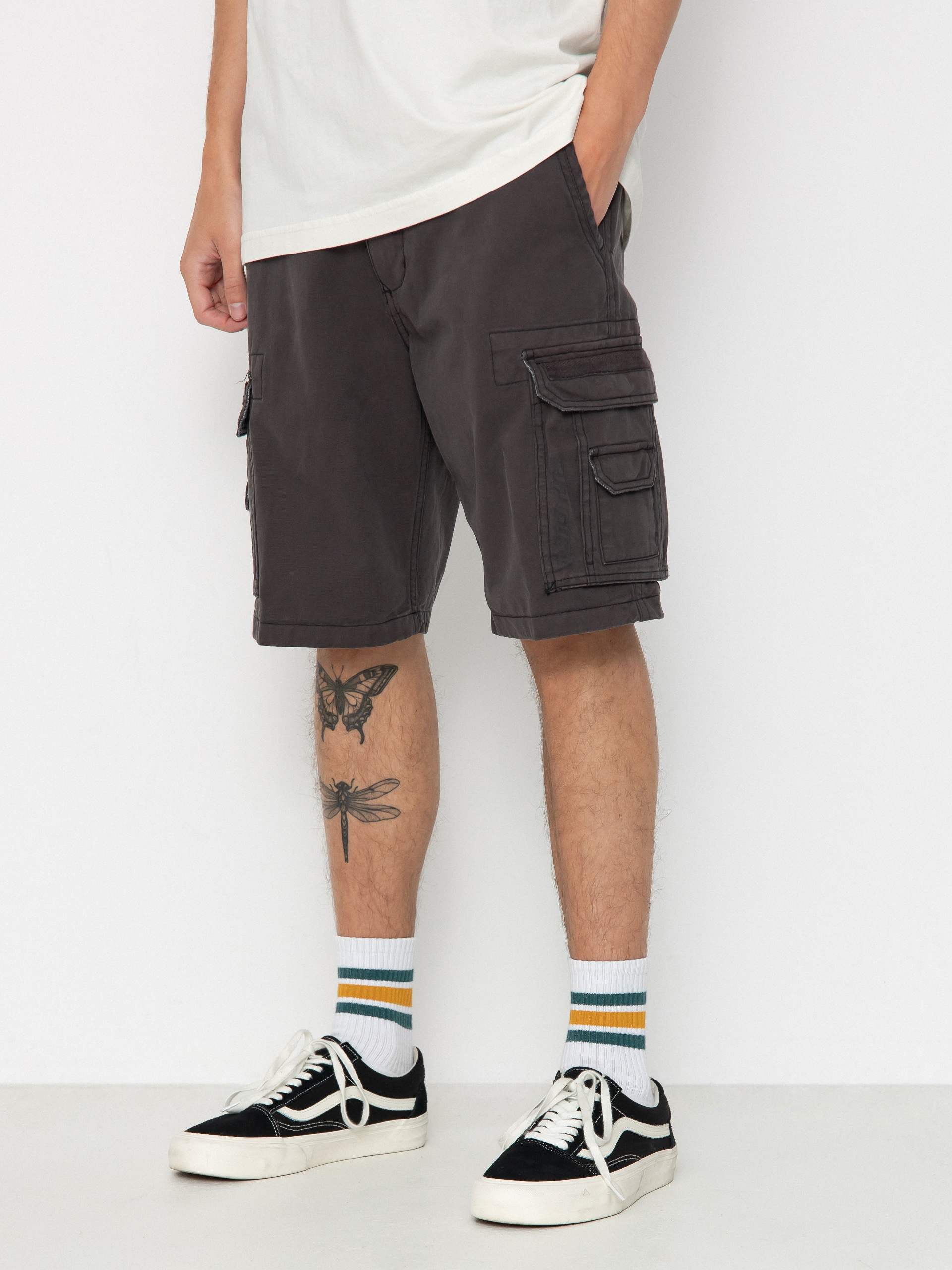 Rip Curl Classic Surf Trail Cargo Shorts (washed black)