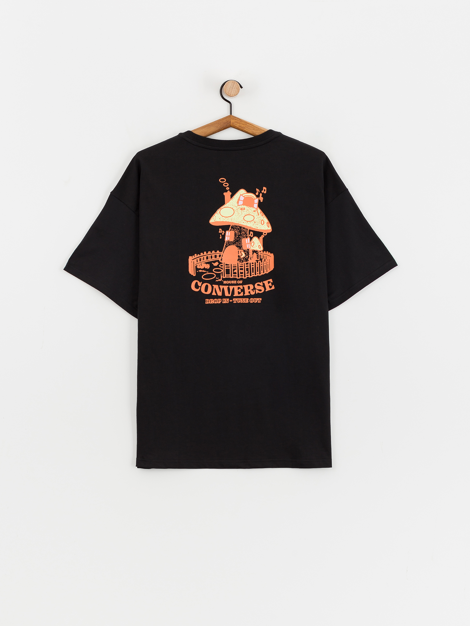 Converse Mushroom House T-Shirt (black)