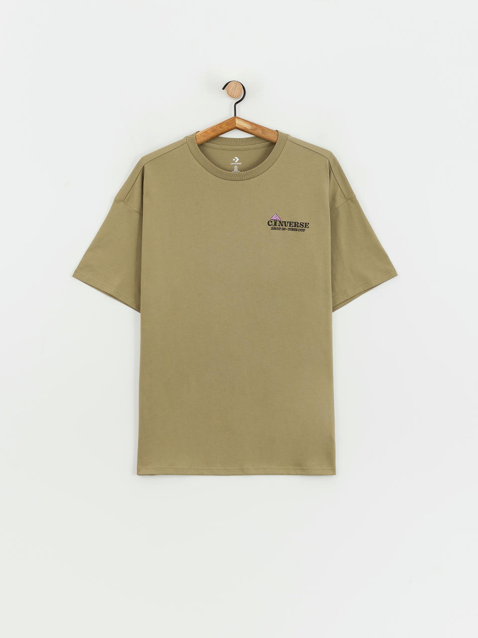 Converse Mushroom House T-Shirt (olive/white)