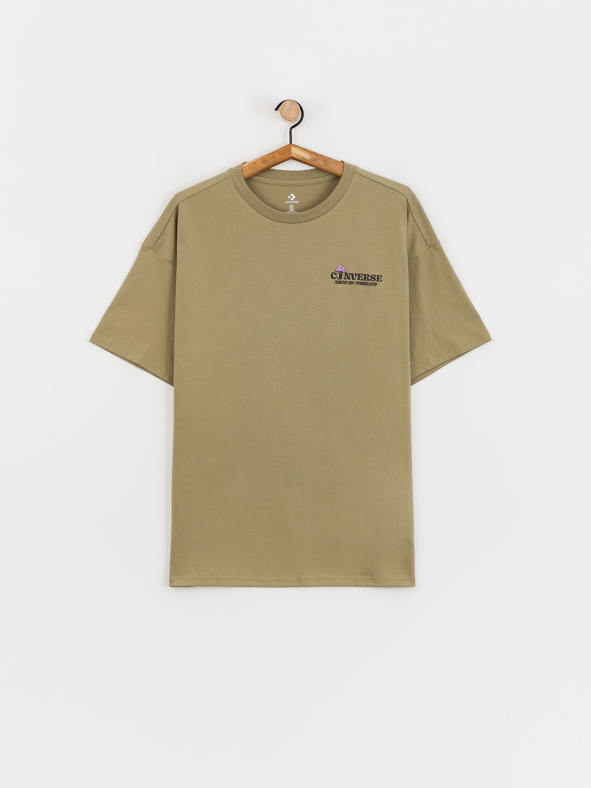 Converse Mushroom House T-Shirt (olive/white)