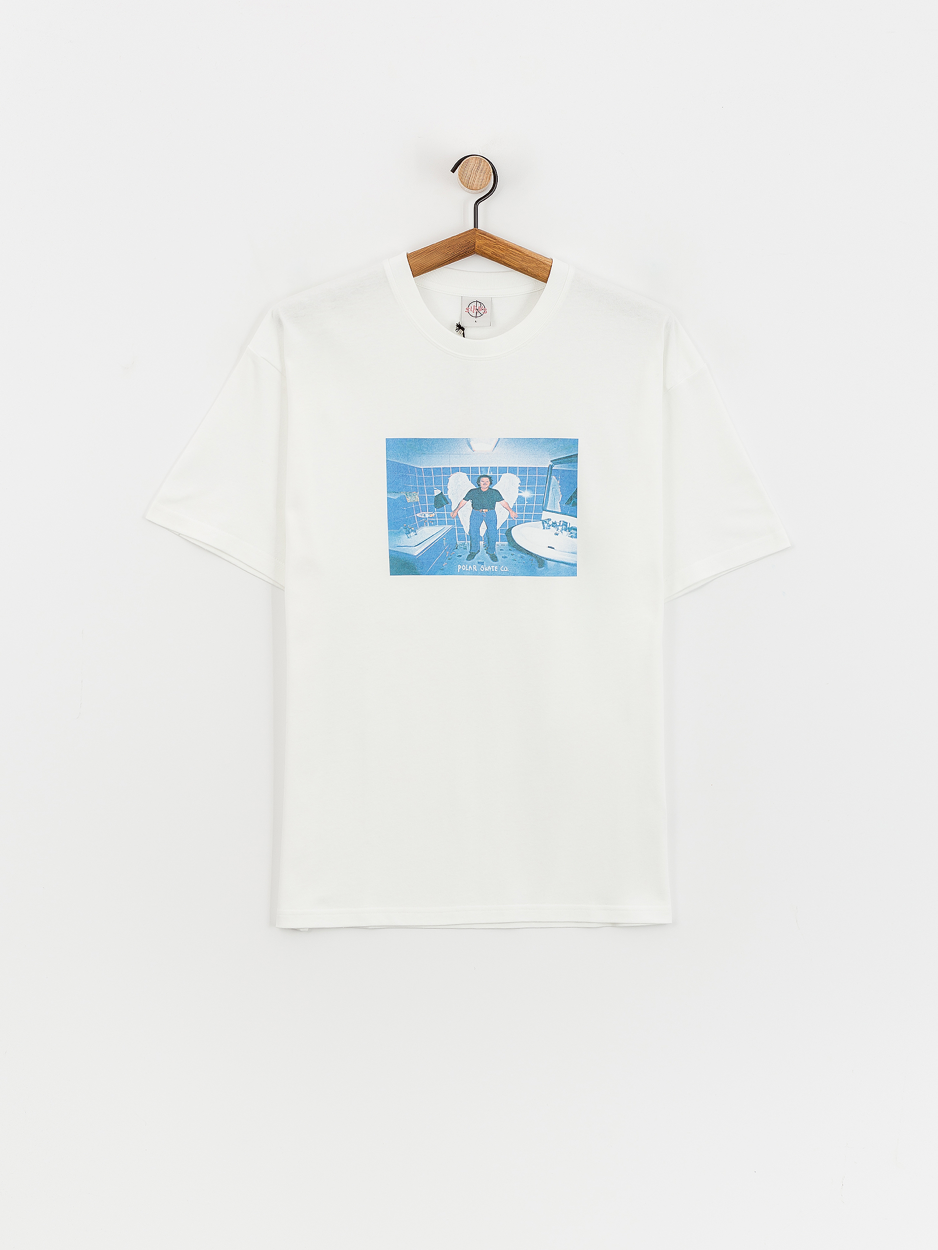 Polar Skate Angel Man T-Shirt (white)