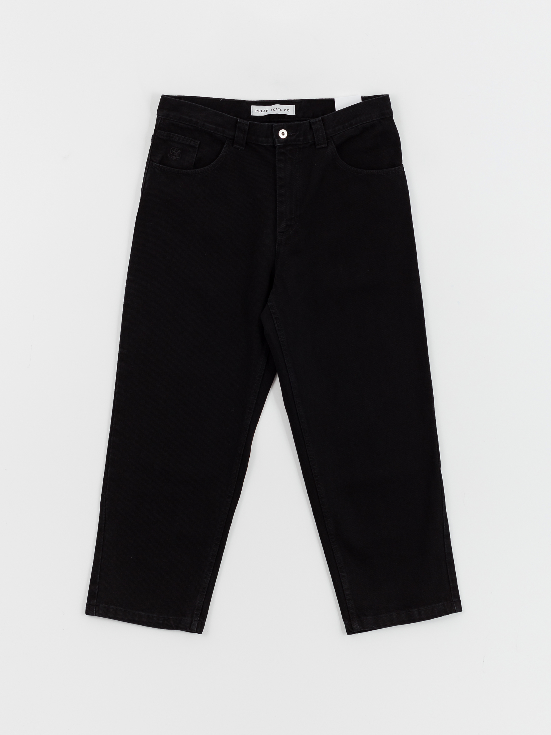 Polar Skate 93! Denim Pants (pitch black)
